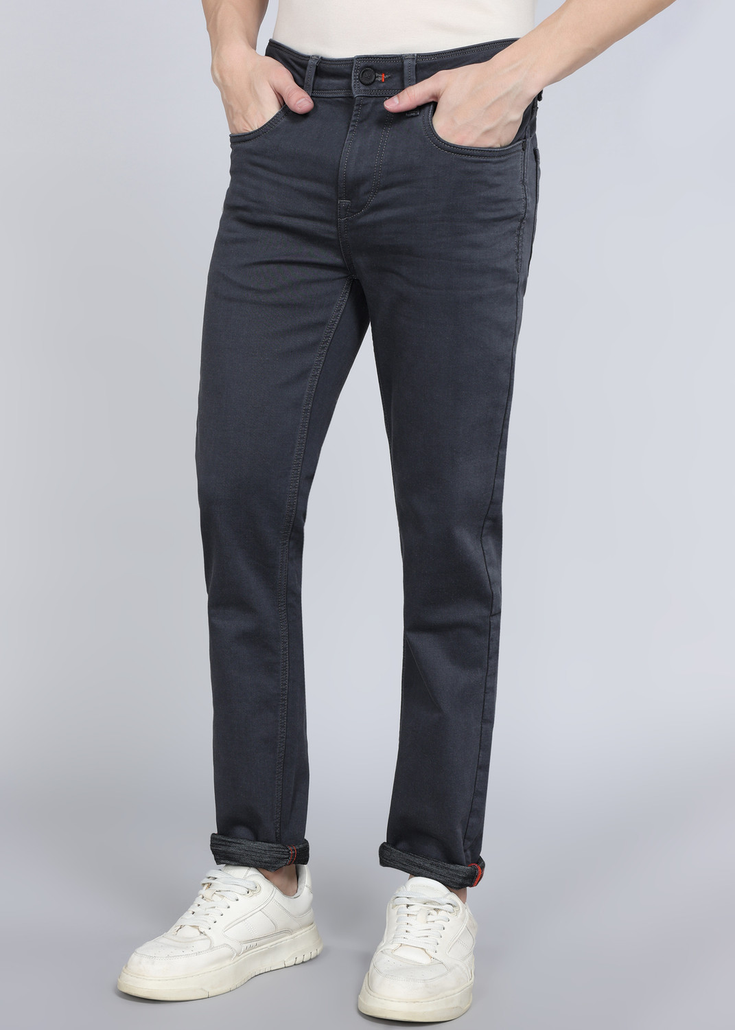 Image of KILLER Slim Men Grey Jeans
