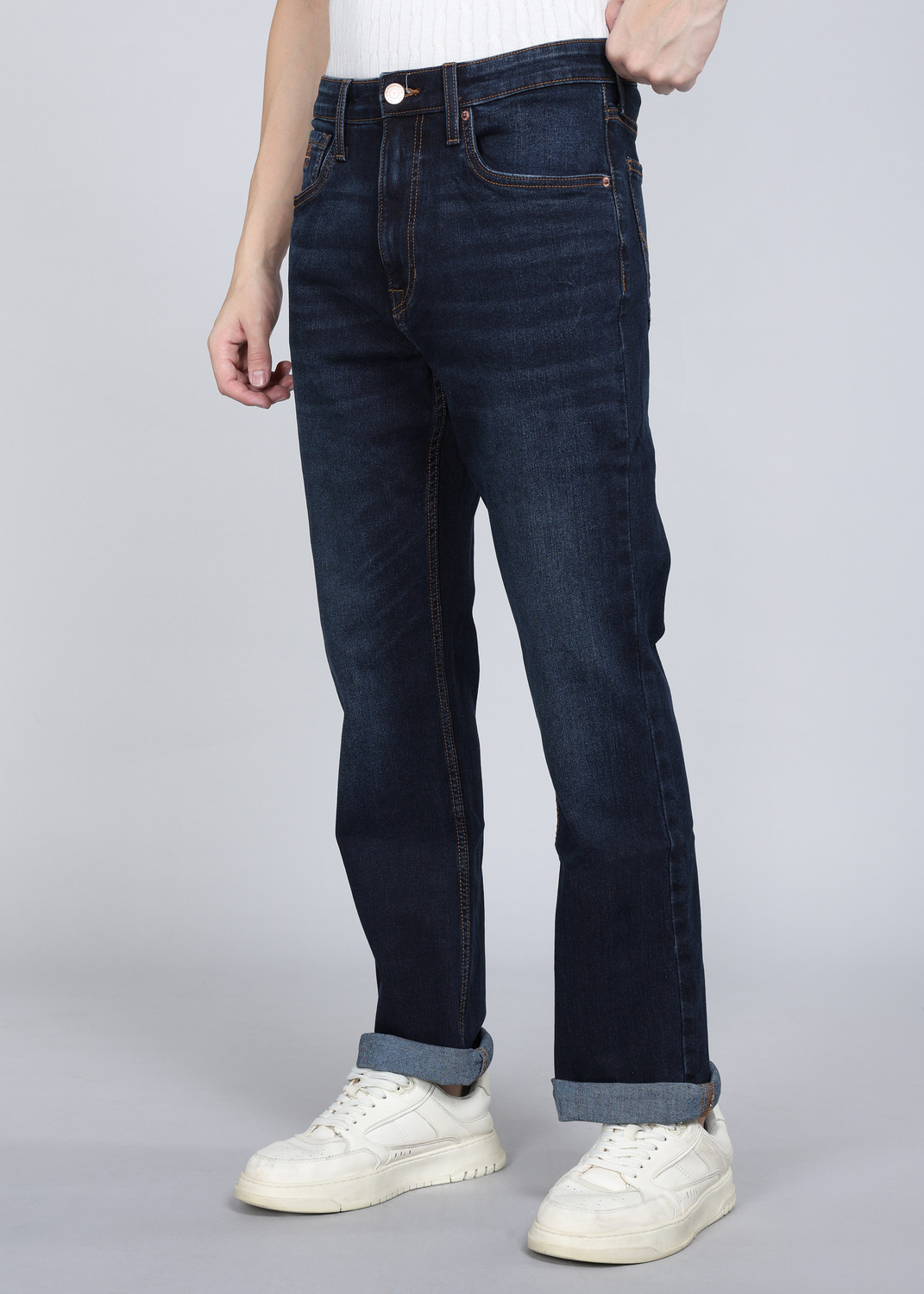 Image of U.S. Polo Assn. Denim Co. Regular Men Dark Blue Jeans