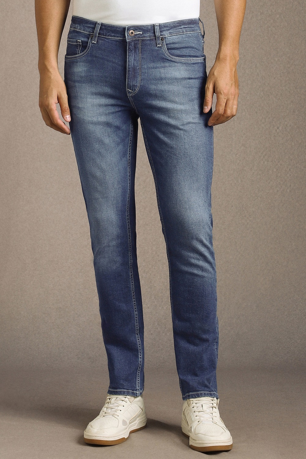 Image of LOUIS PHILIPPE Slim Men Blue Jeans