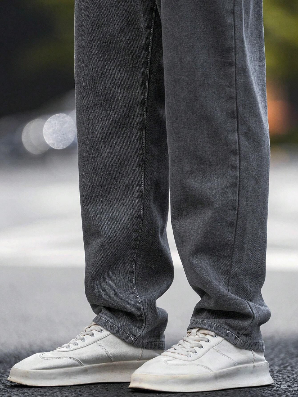 Image of KOTTY Regular Men Grey Jeans