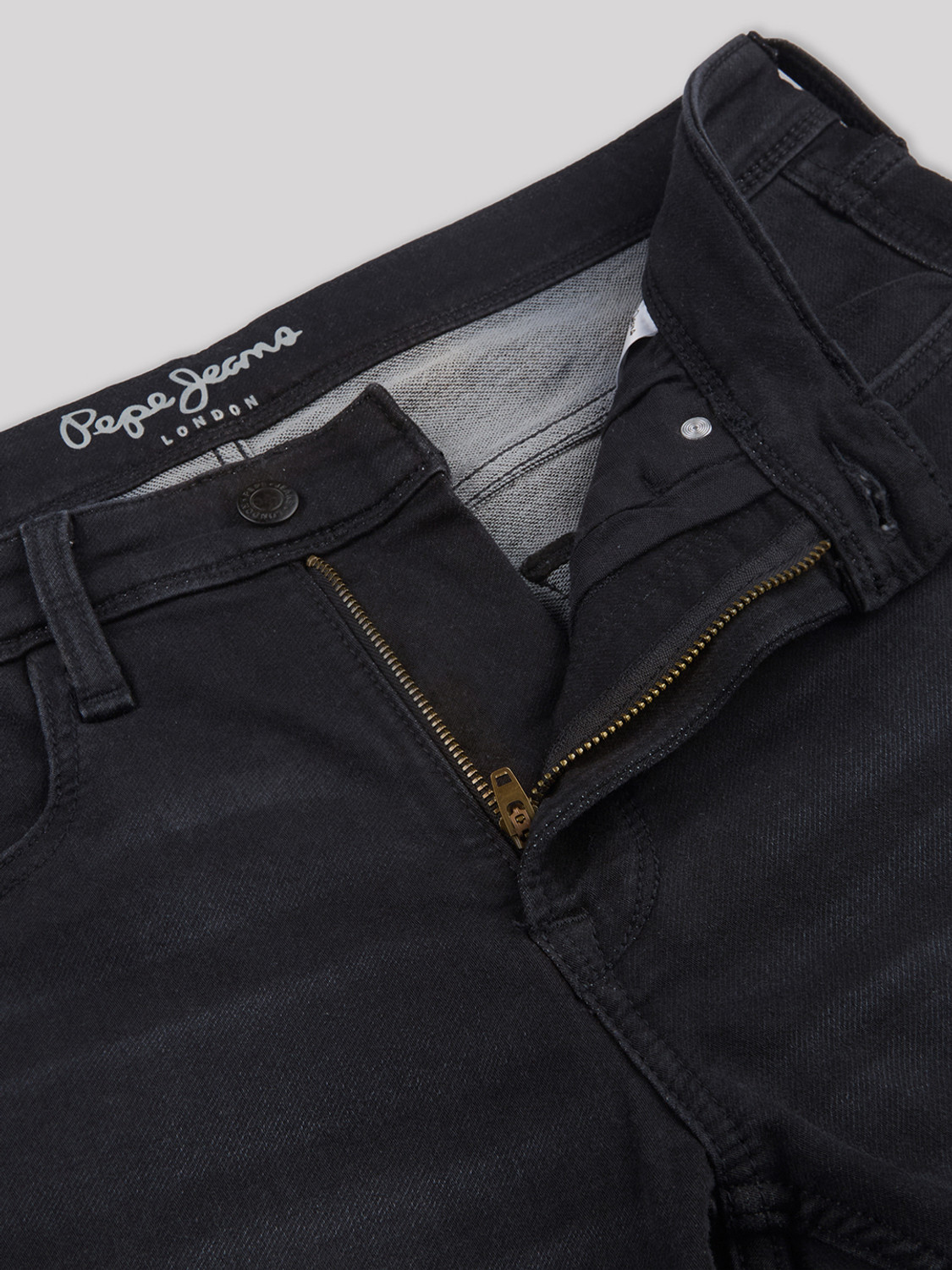Image of Pepe Jeans Slim Men Black Jeans