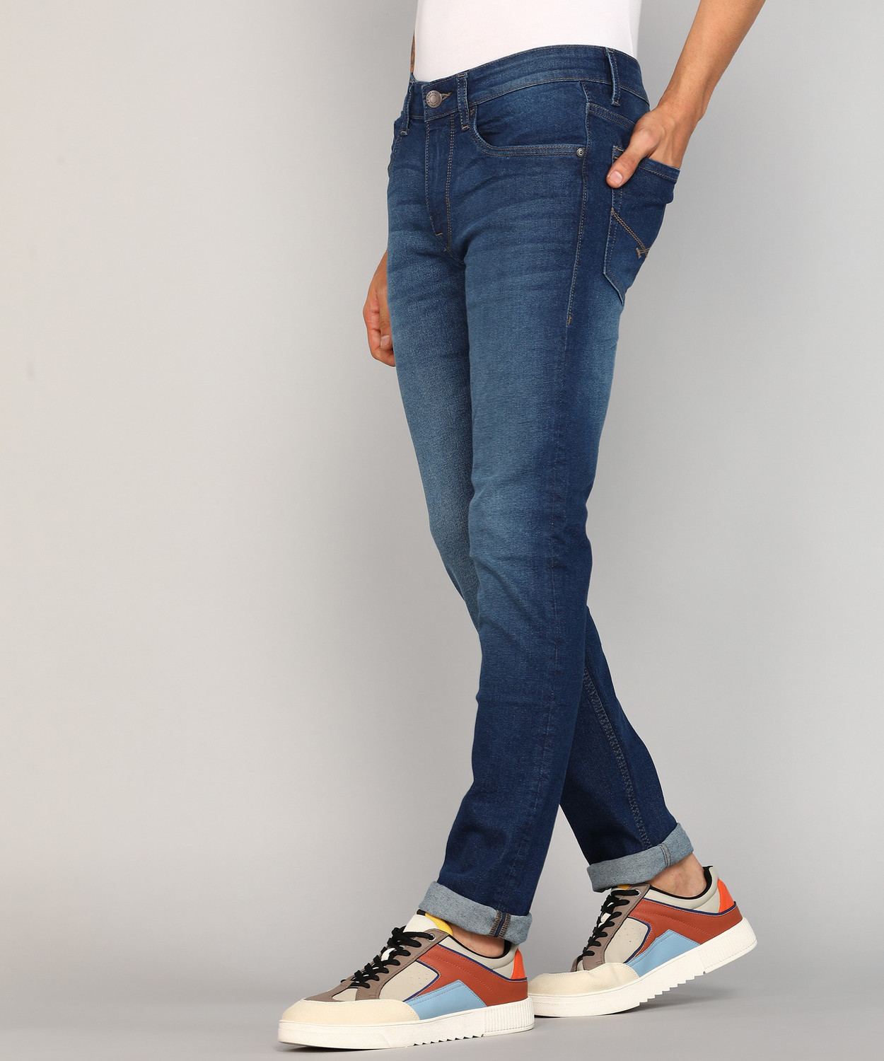 Image of U.S. POLO ASSN. Skinny Men Blue Jeans