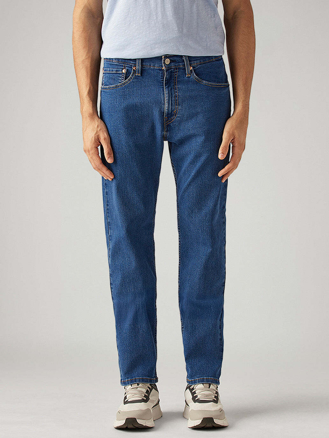Image of LEVI'S Straight Fit Men Blue Jeans