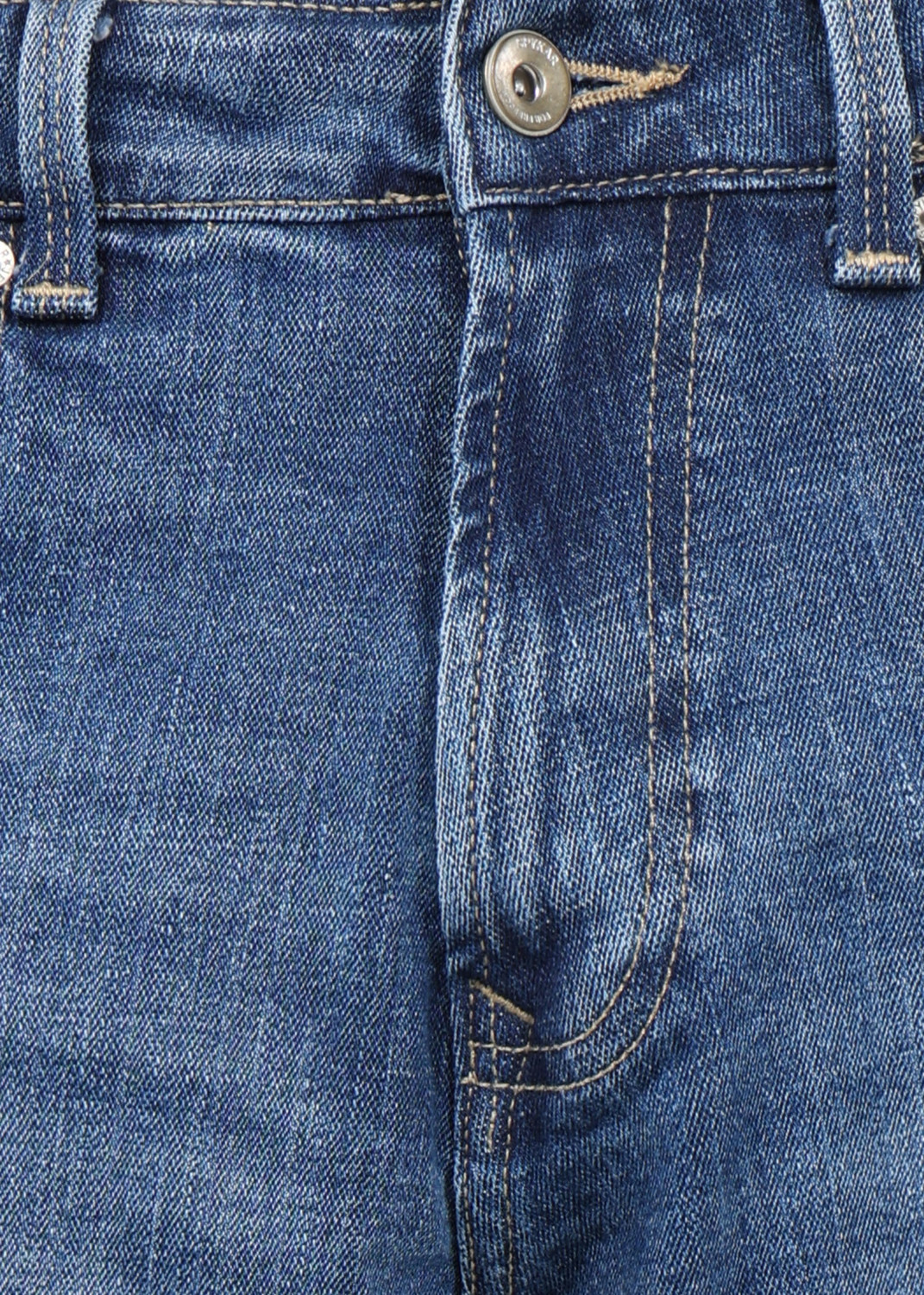 Image of Spykar Boot-Leg Men Blue Jeans