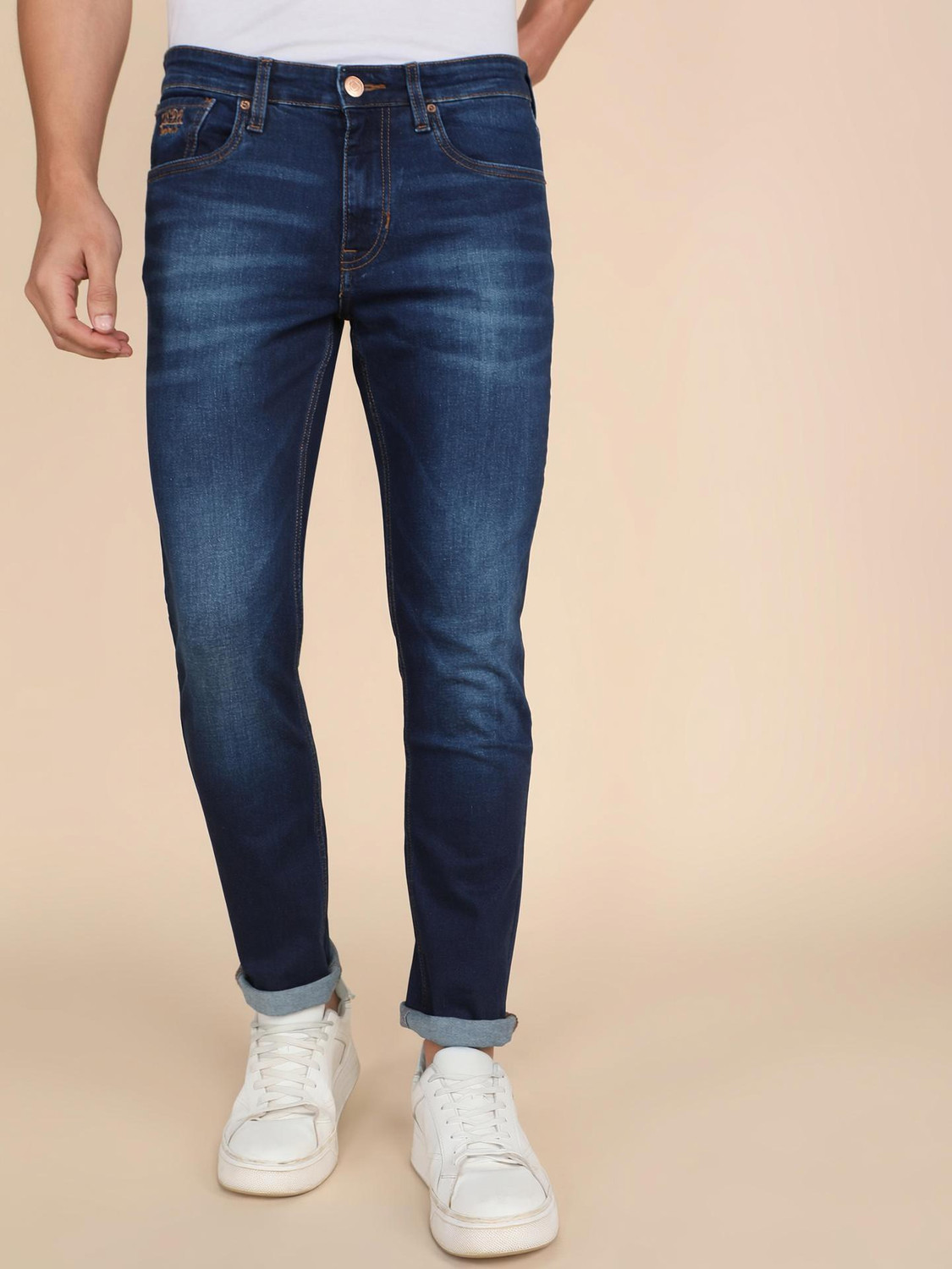 Image of U.S. POLO ASSN. Slim Men Blue Jeans