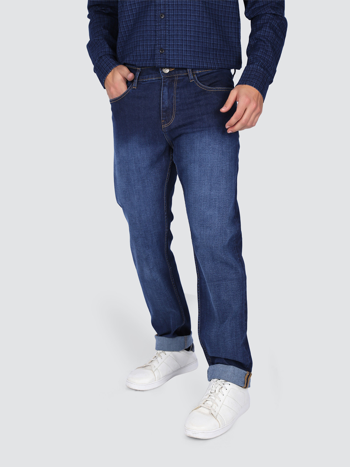 Image of LEE Regular Men Blue Jeans