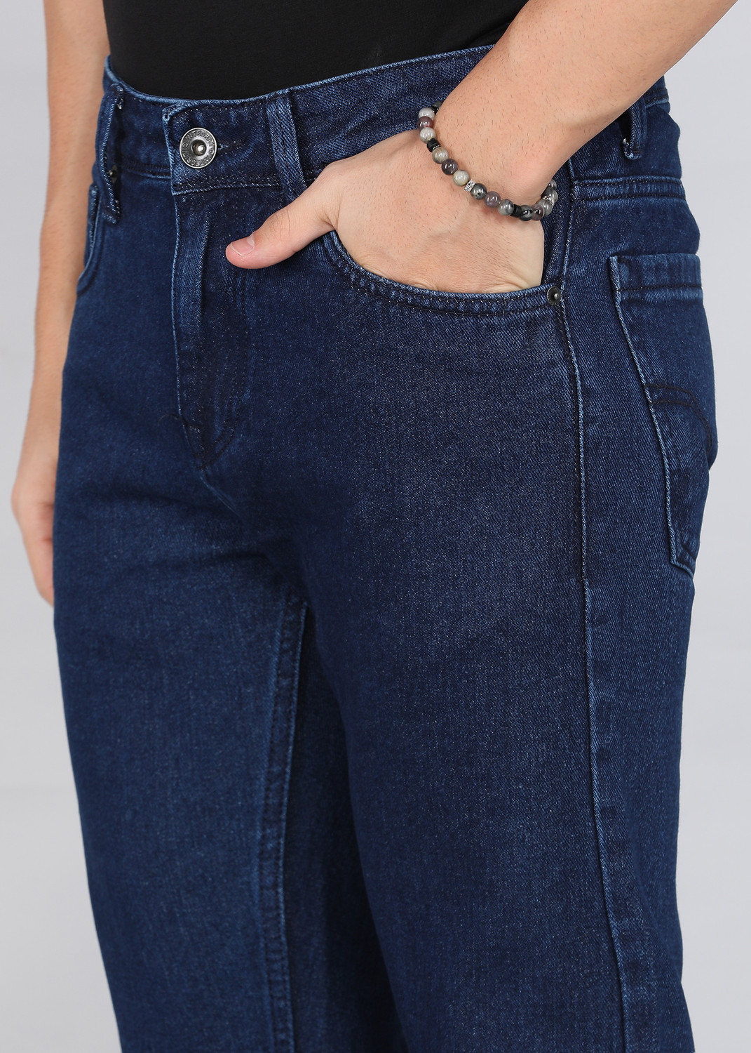 Image of INTEGRITI Slim Men Dark Blue Jeans