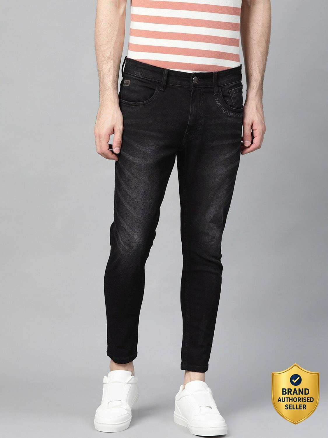 Image of WROGN Skinny Men Black Jeans