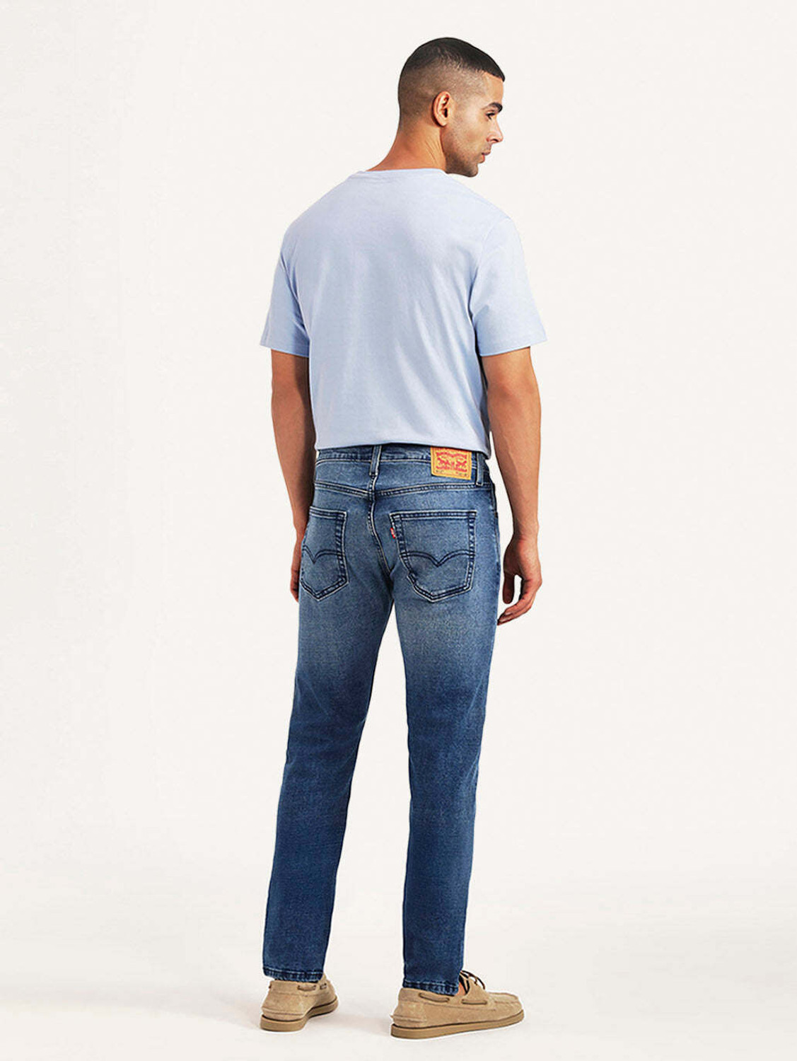Image of LEVI'S Tapered Fit Men Blue Jeans