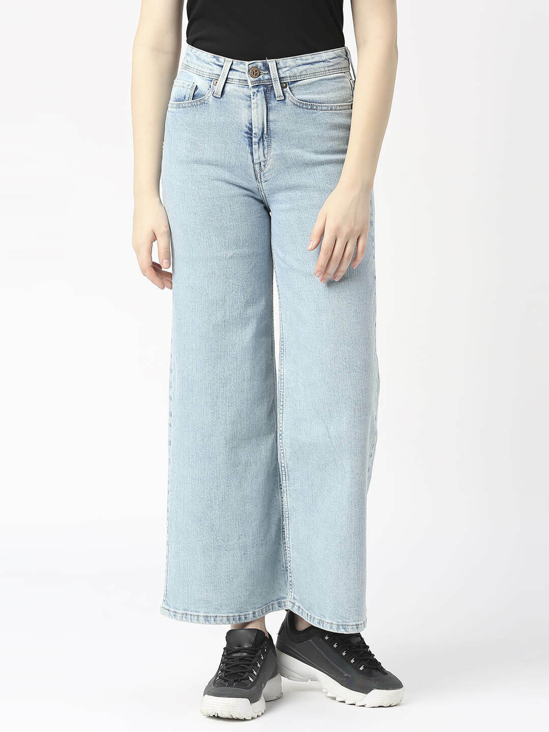 Image of Pepe Jeans Loose Fit Women Blue Jeans