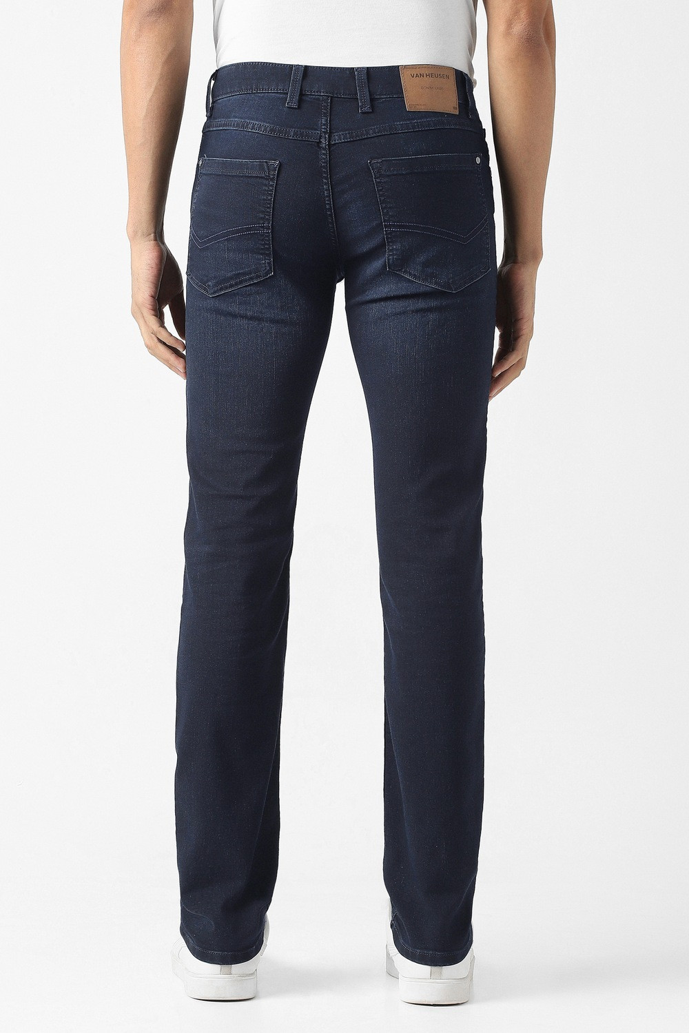 Image of VAN HEUSEN Slim Men Dark Blue Jeans