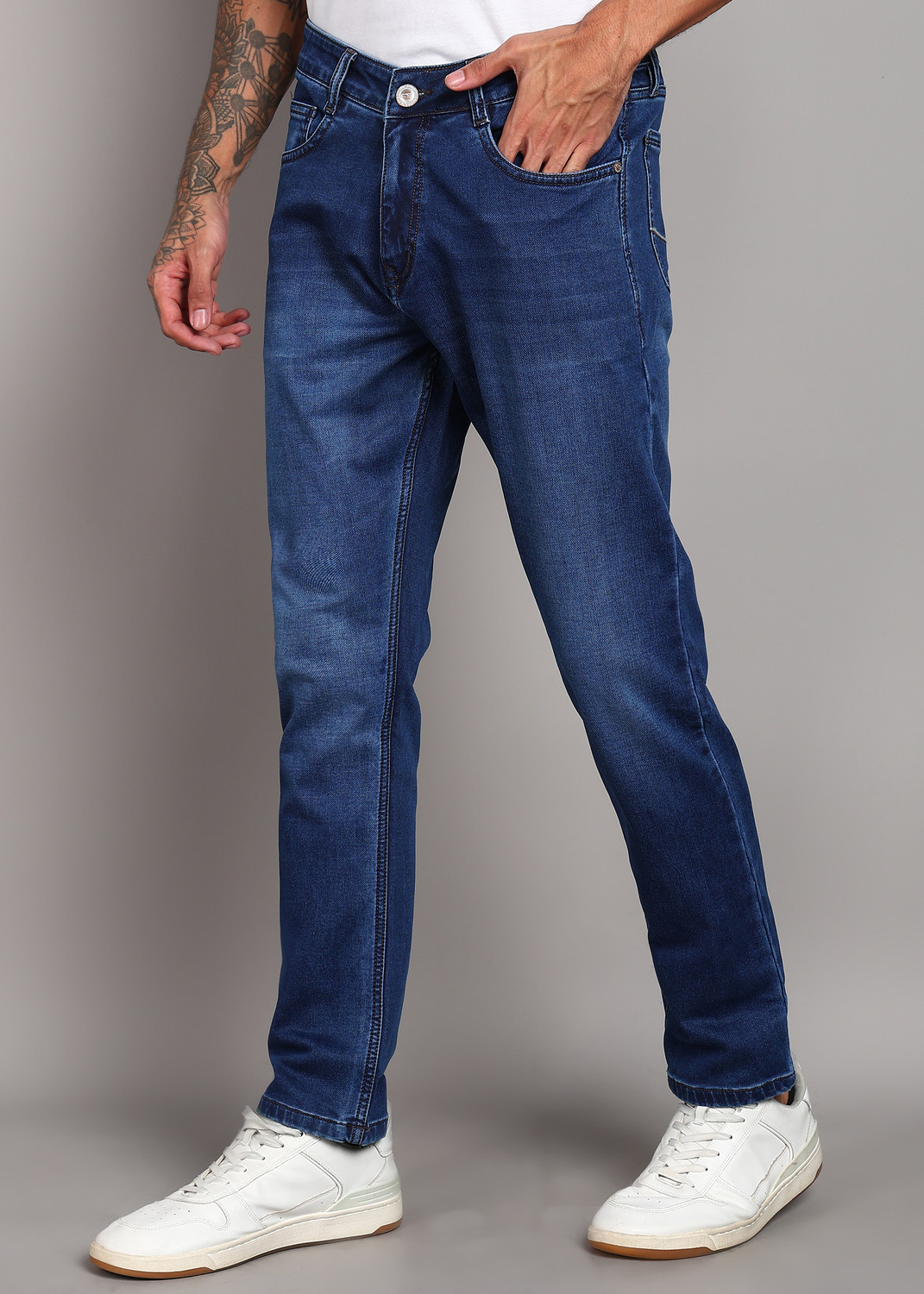 Image of SPARKY Slim Men Blue Jeans