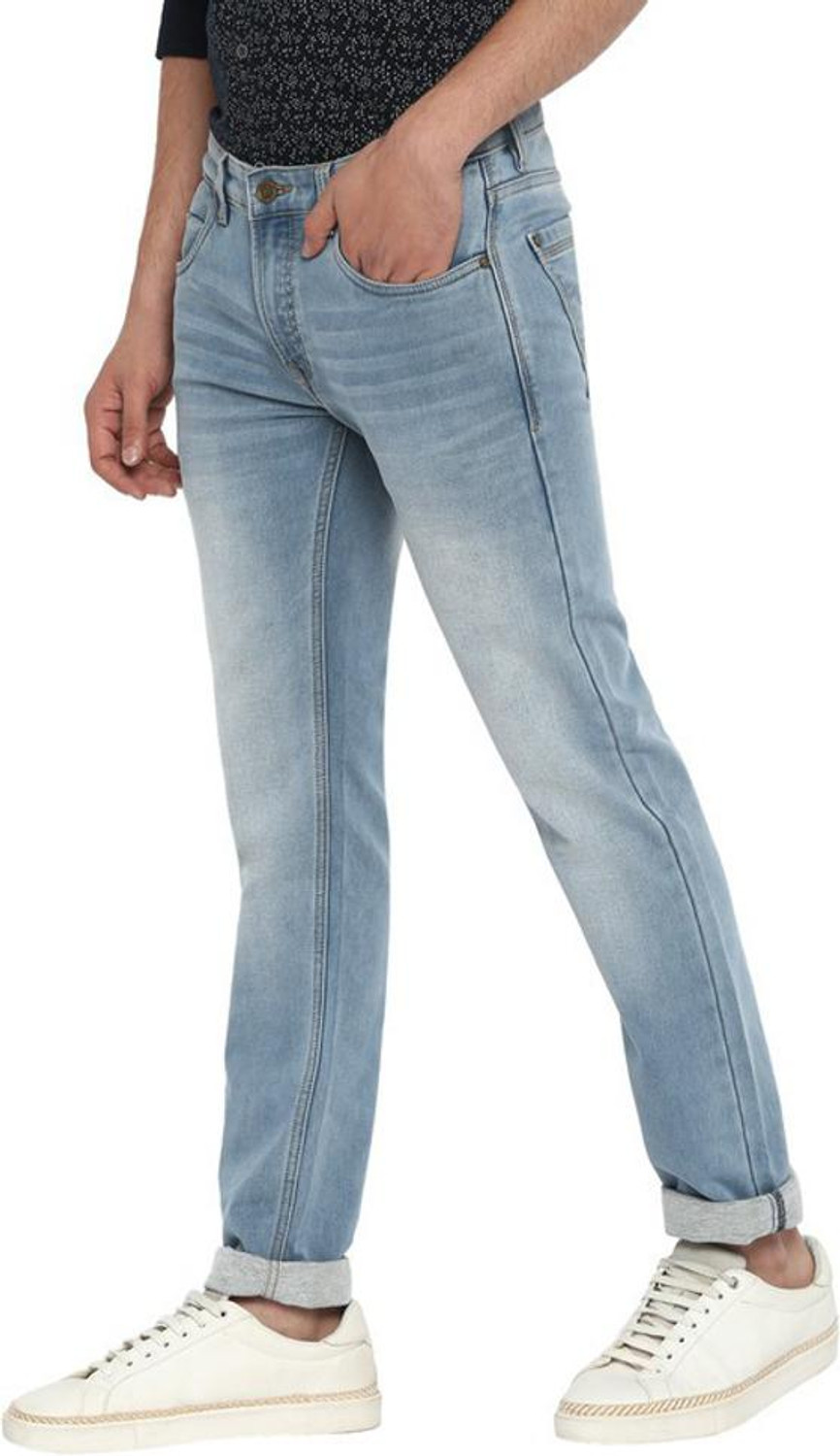 Image of TURTLE Slim Men Blue Jeans
