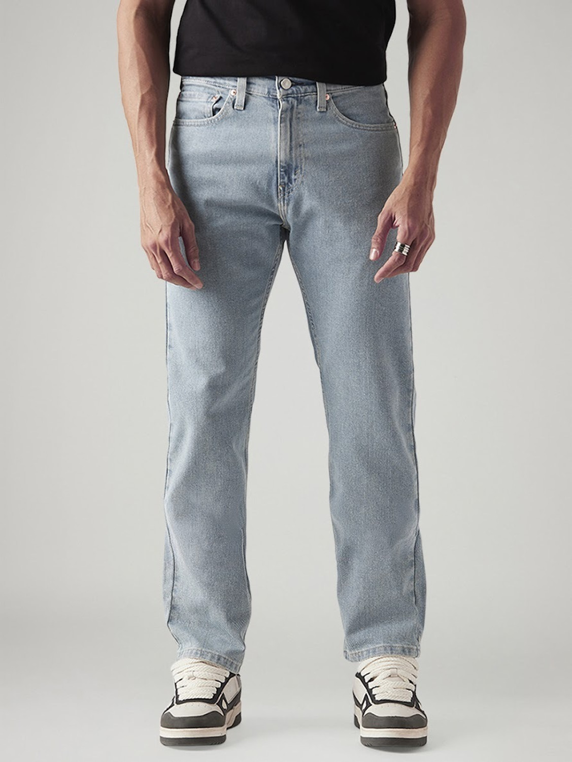 Image of LEVI'S Straight Fit Men Light Blue Jeans
