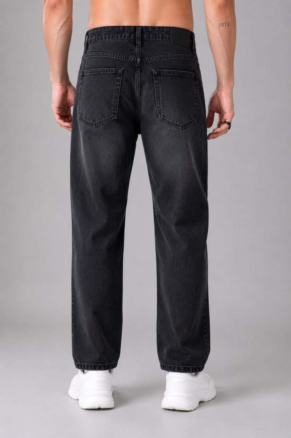Image of DenSHAH Straight Fit Men Black Jeans