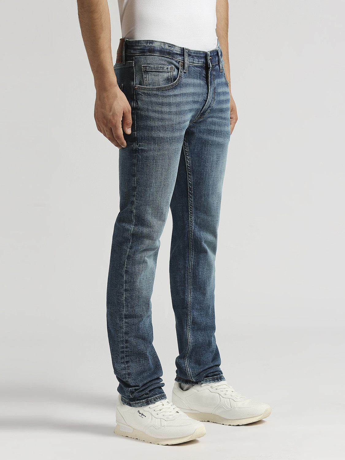 Image of Pepe Jeans Slim Men Dark Blue Jeans