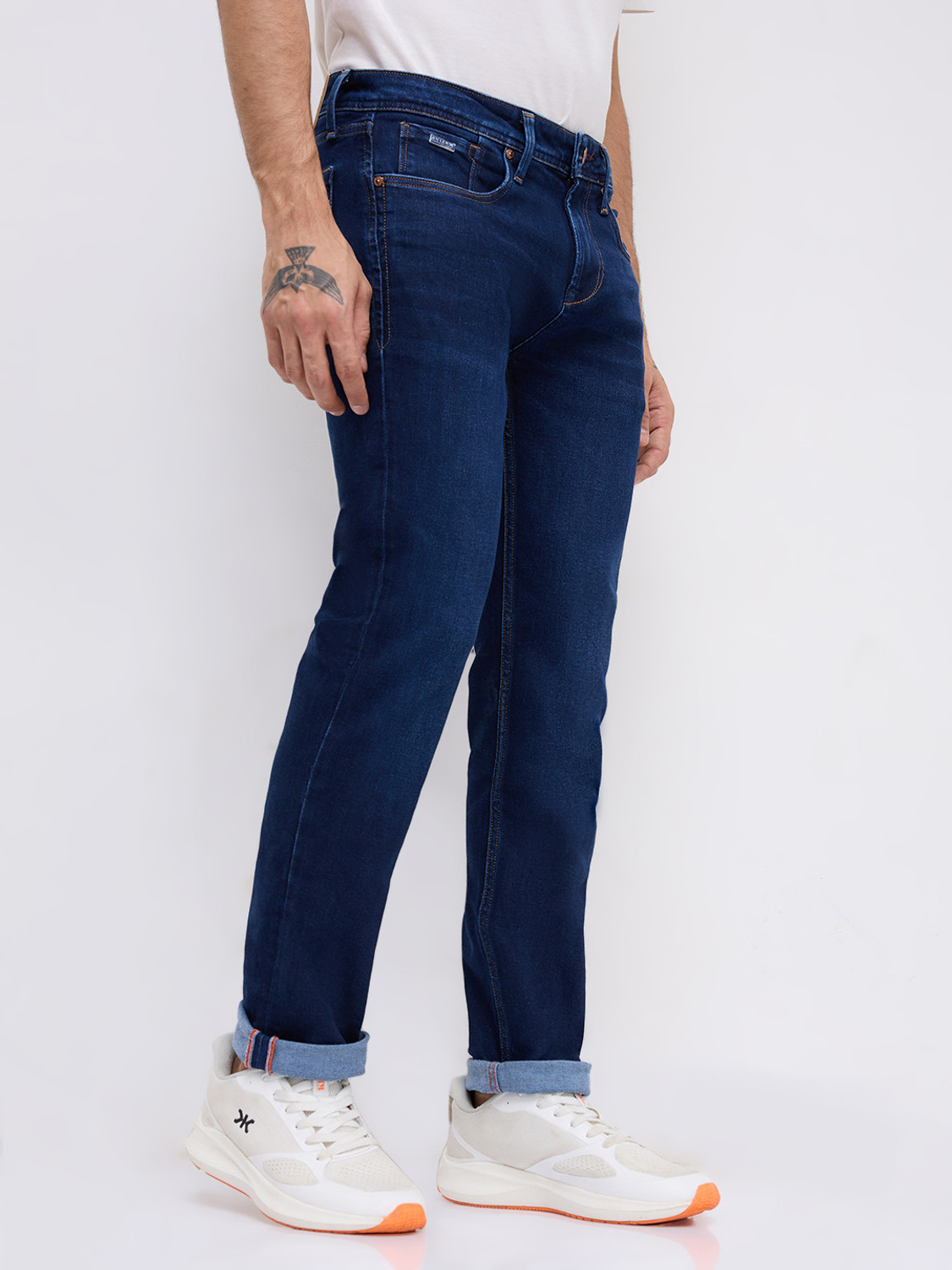 Image of KILLER Slim Men Dark Blue Jeans