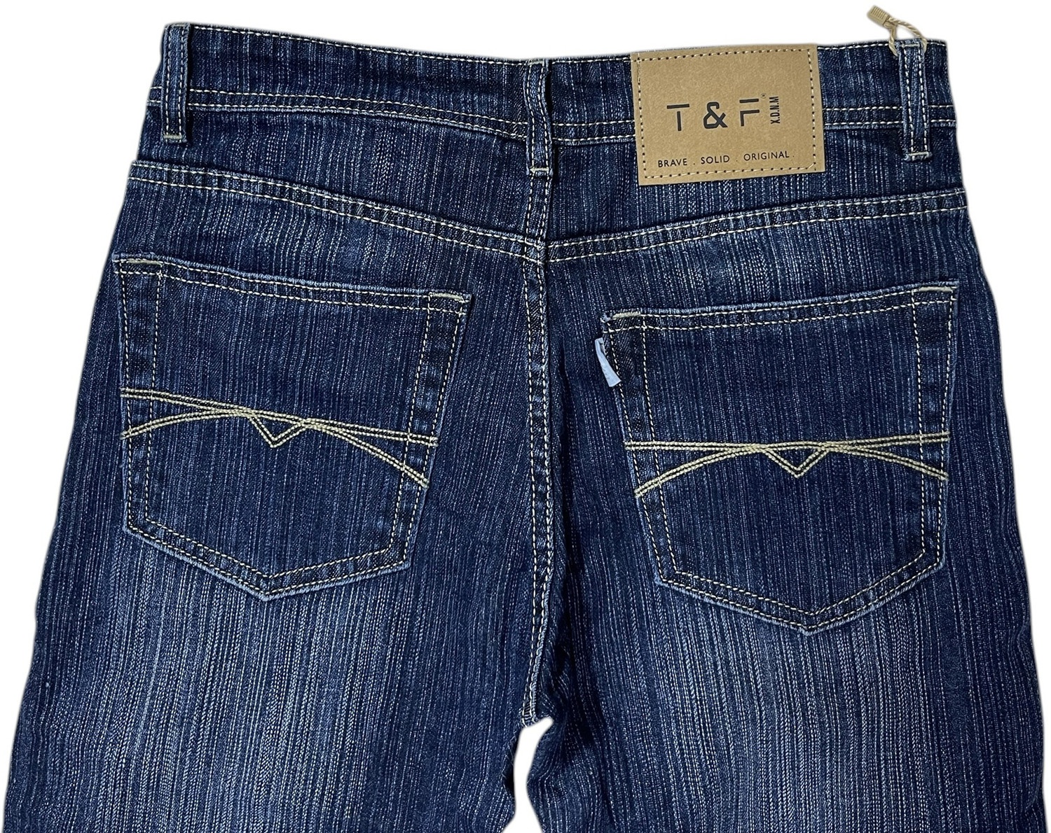 Image of T&F X.D.N.M Straight Fit Men Blue Jeans