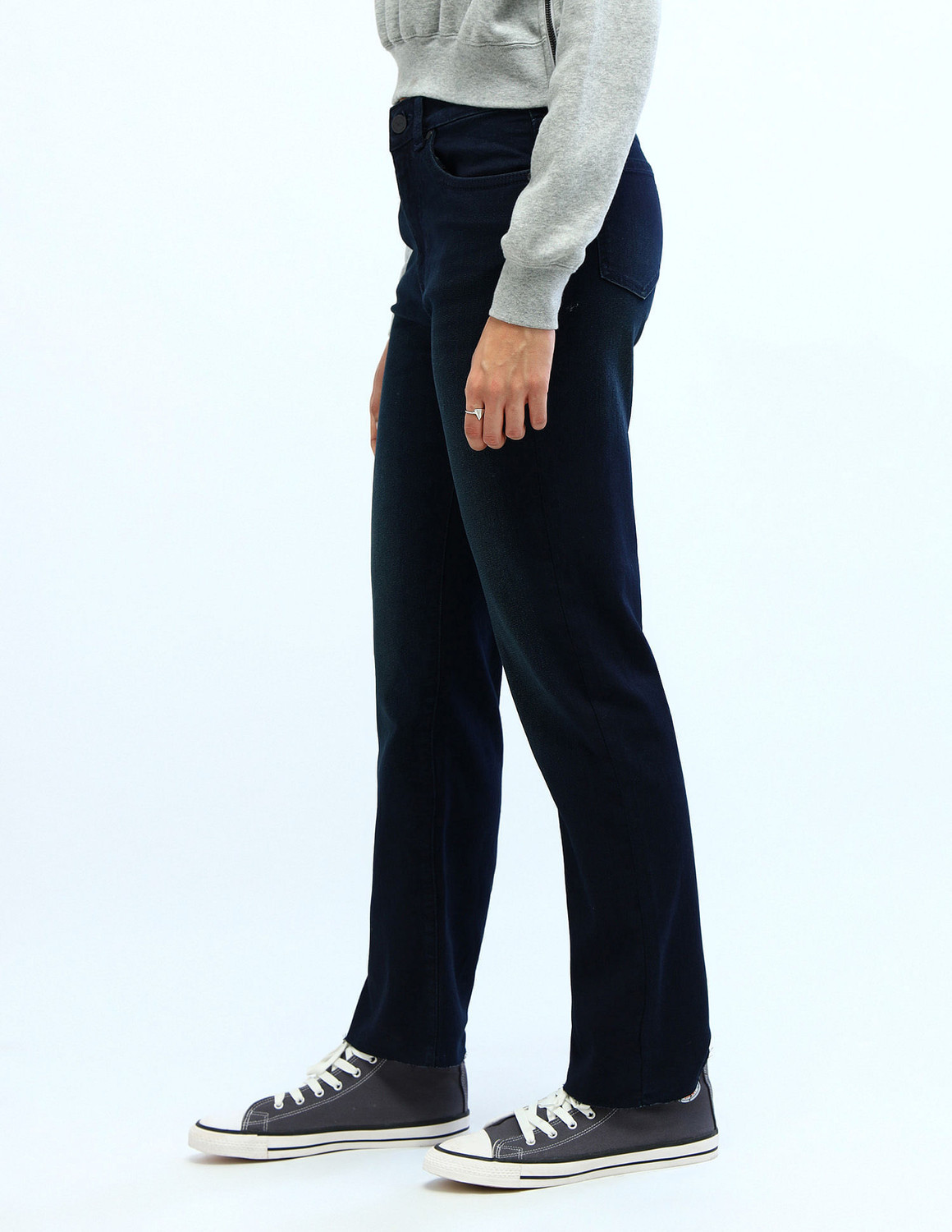 Image of FLYING MACHINE Straight Fit Women Blue Jeans