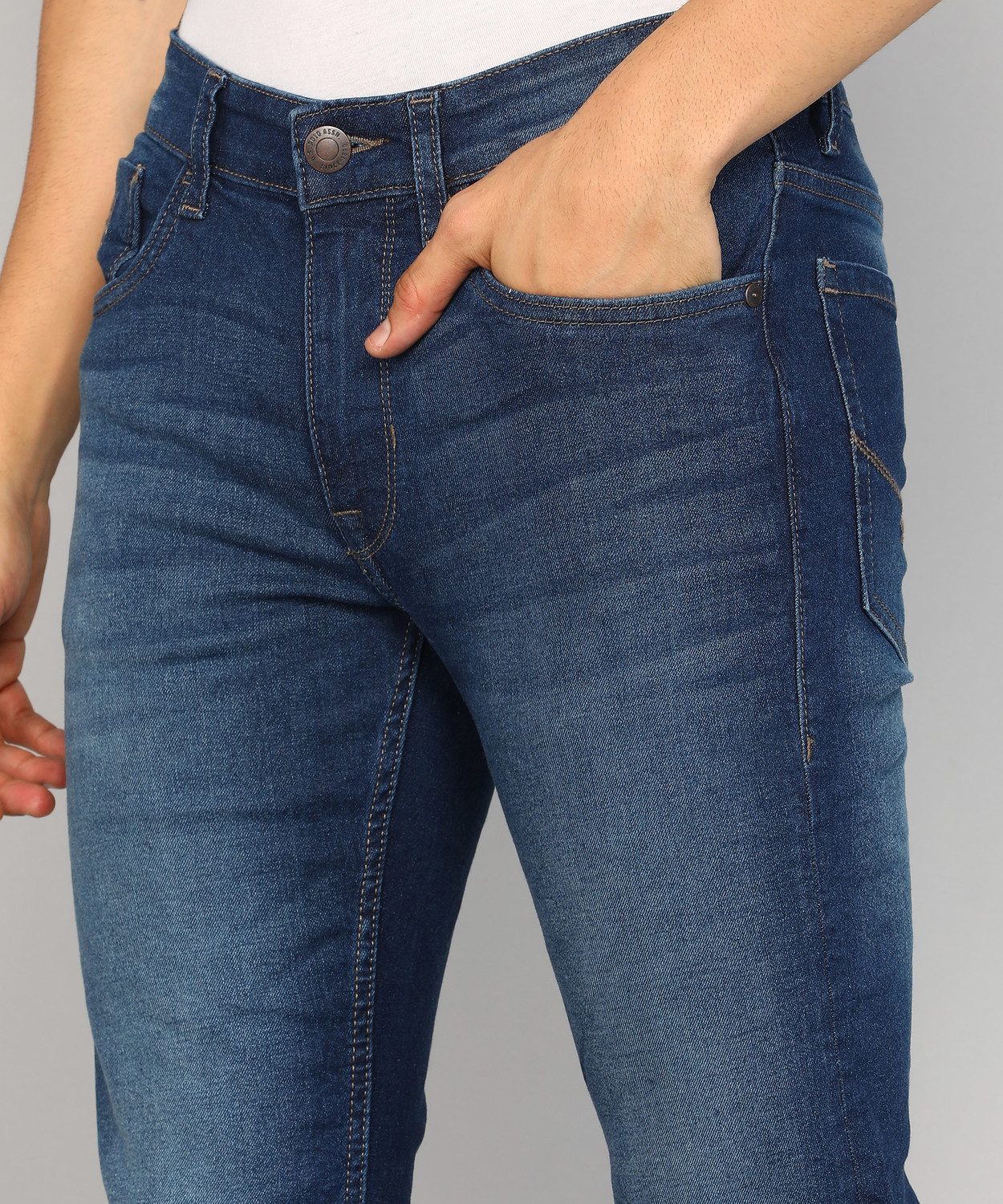 Image of U.S. POLO ASSN. Skinny Men Blue Jeans