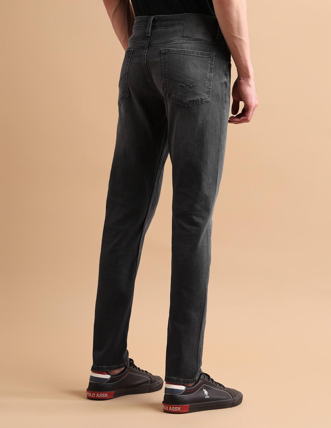 Image of U.S. POLO ASSN. Slim Men Grey Jeans
