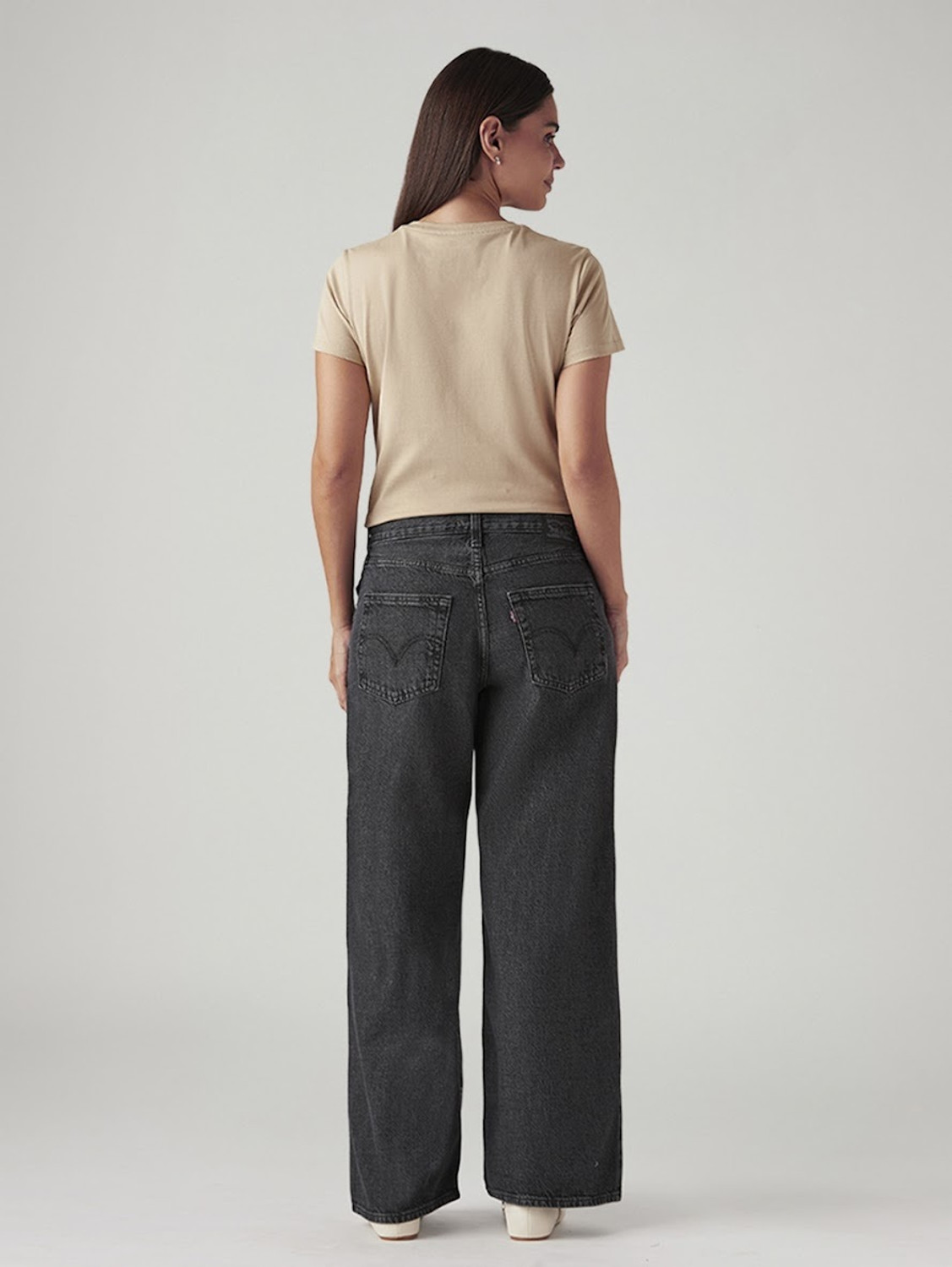 Image of LEVI'S Loose Fit Women Grey Jeans