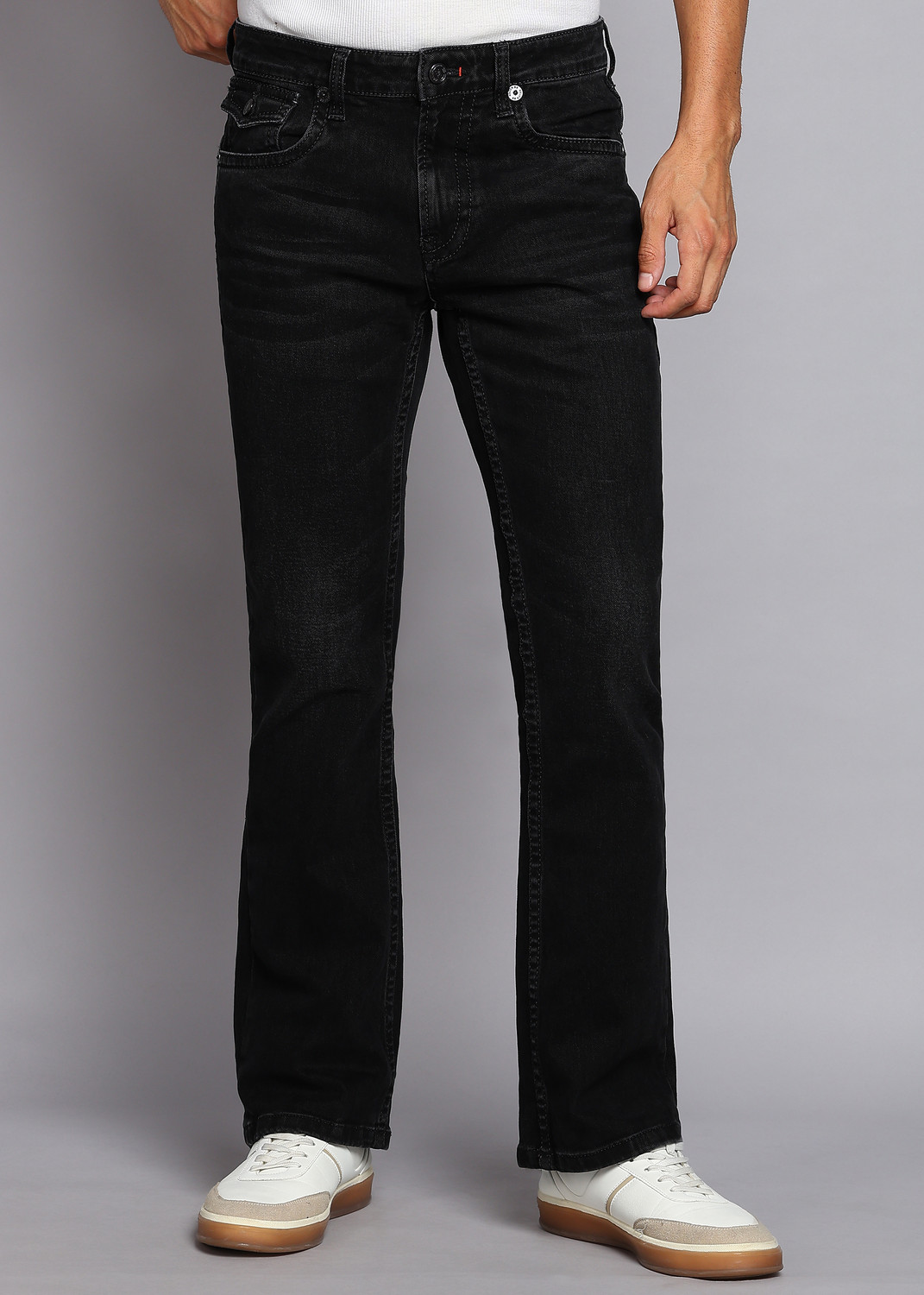 Image of KILLER Flared Men Black Jeans