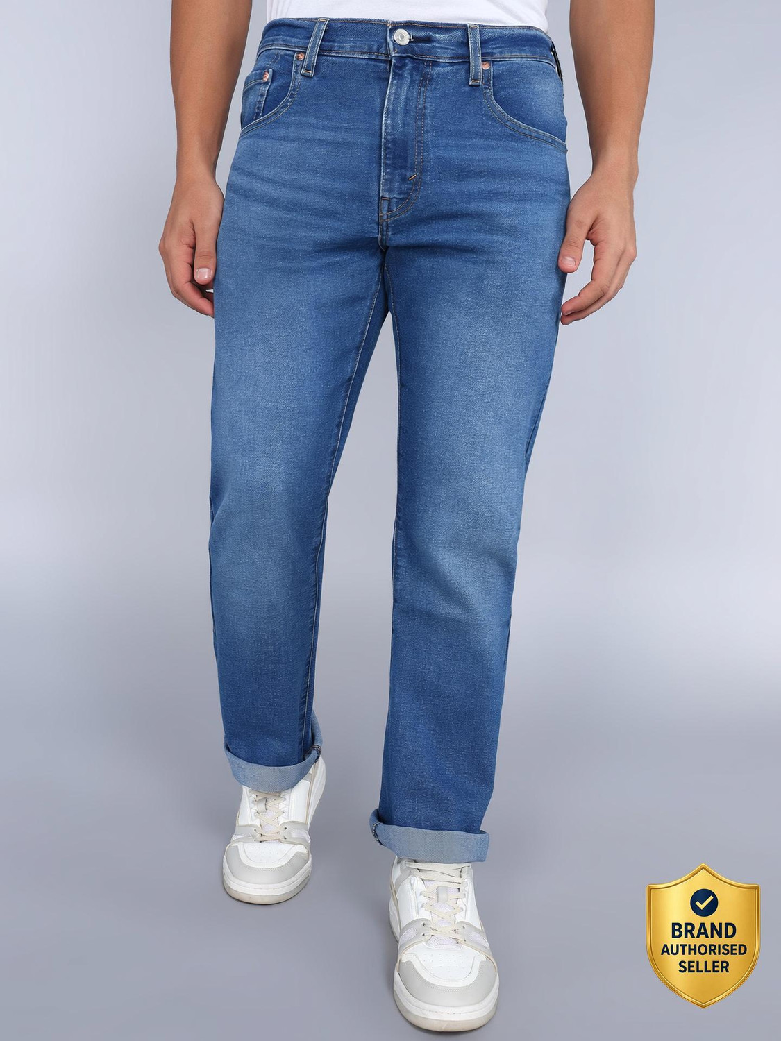 Image of LEVI'S Boot-Leg Men Blue Jeans