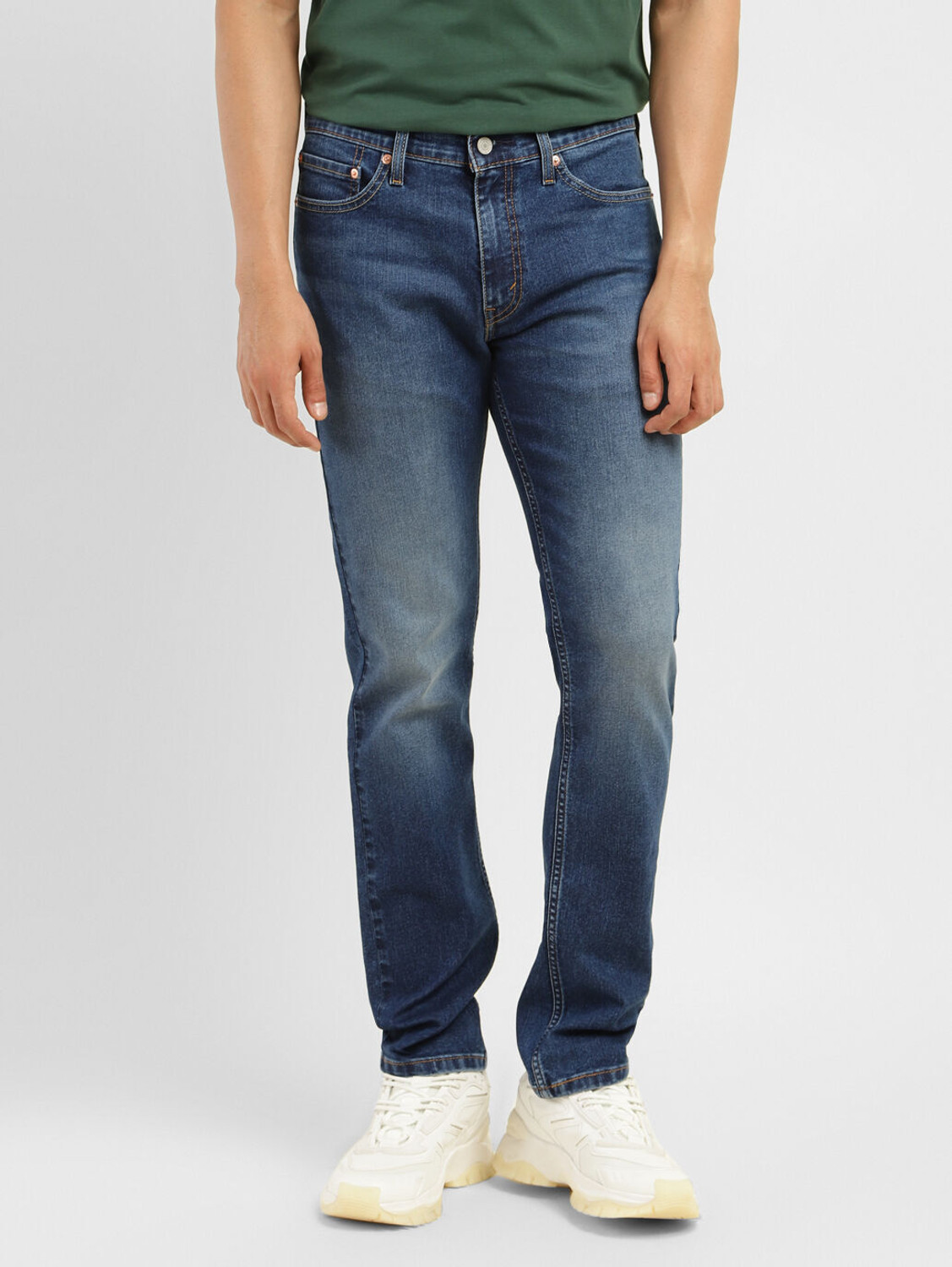 Image of LEVI'S Tapered Fit Men Blue Jeans