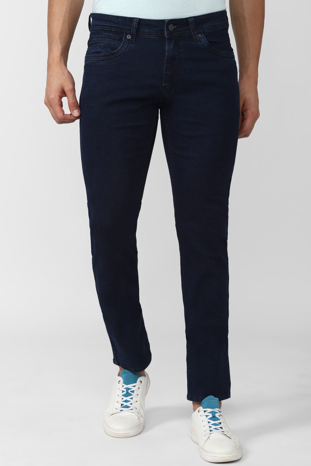 Image of PETER ENGLAND Slim Men Dark Blue Jeans