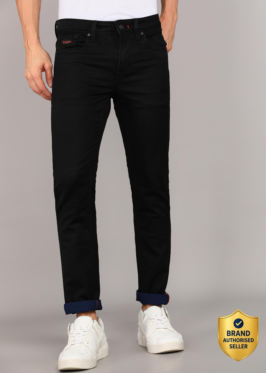 Image of KILLER Slim Men Black Jeans