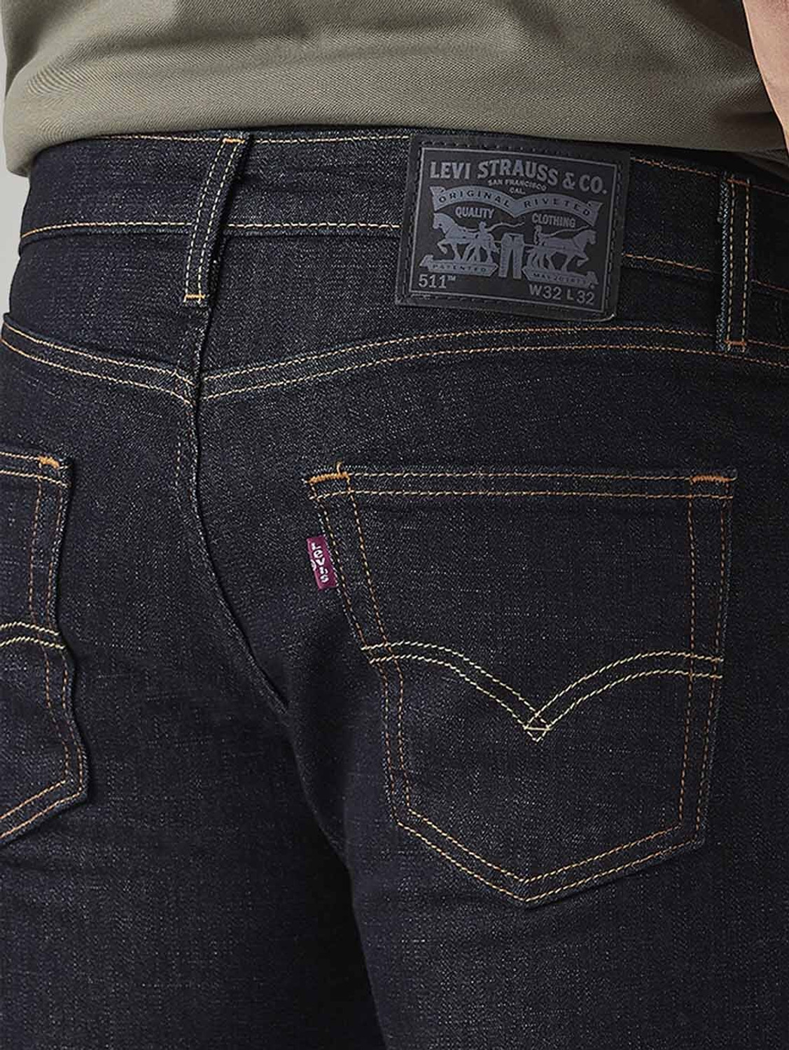Image of LEVI'S Slim Men Black Jeans