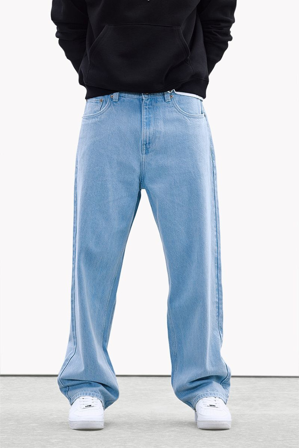 Image of Snitch Loose Fit Men Light Blue Jeans
