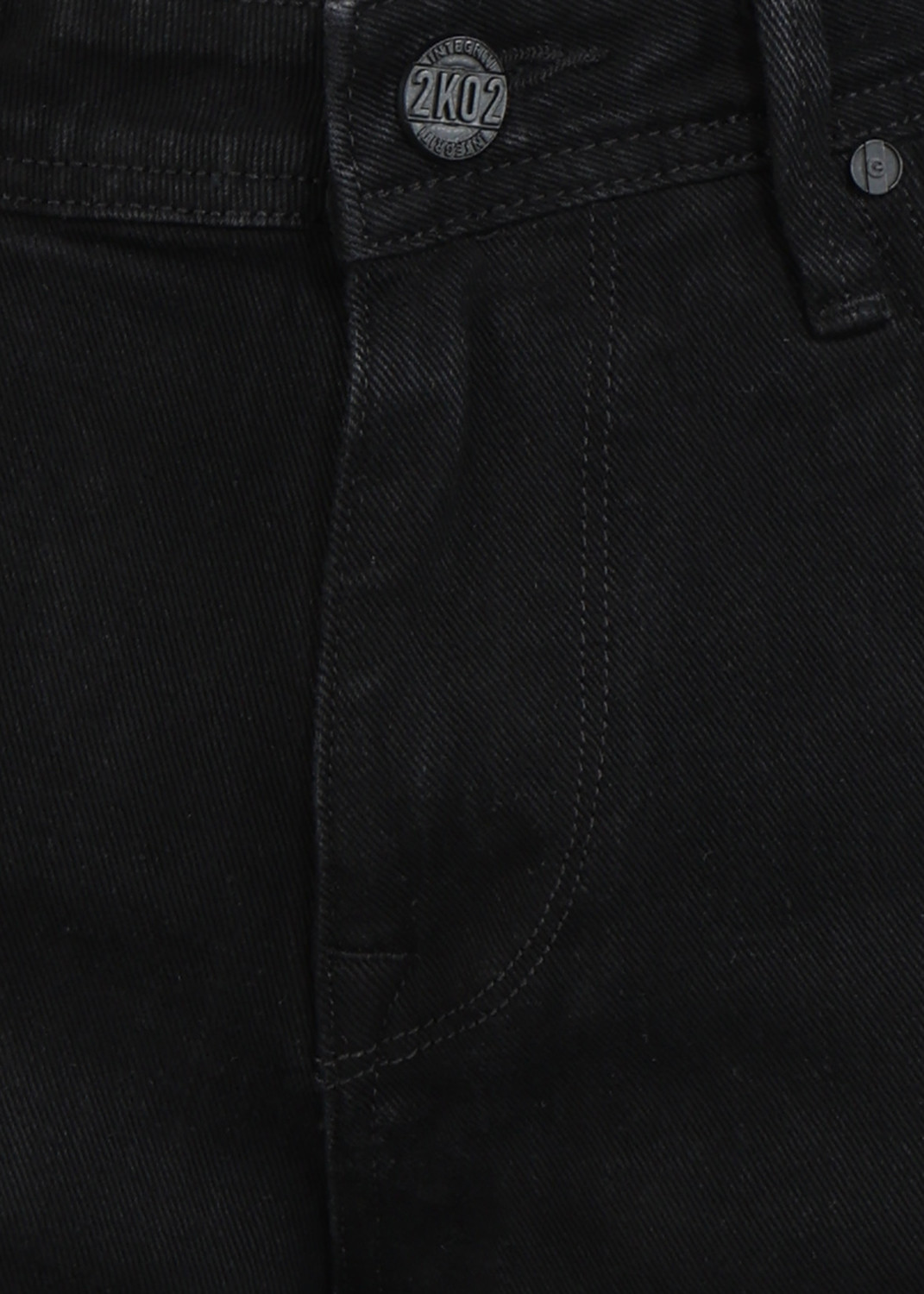 Image of INTEGRITI Men Slim Mid Rise Black Jeans