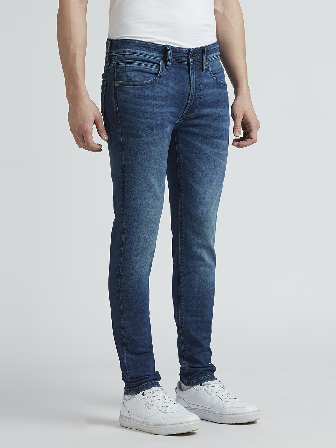 Image of Pepe Jeans Skinny Men Blue Jeans