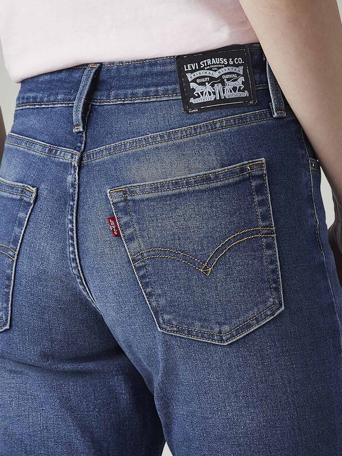 Image of LEVI'S Flared Women Blue Jeans