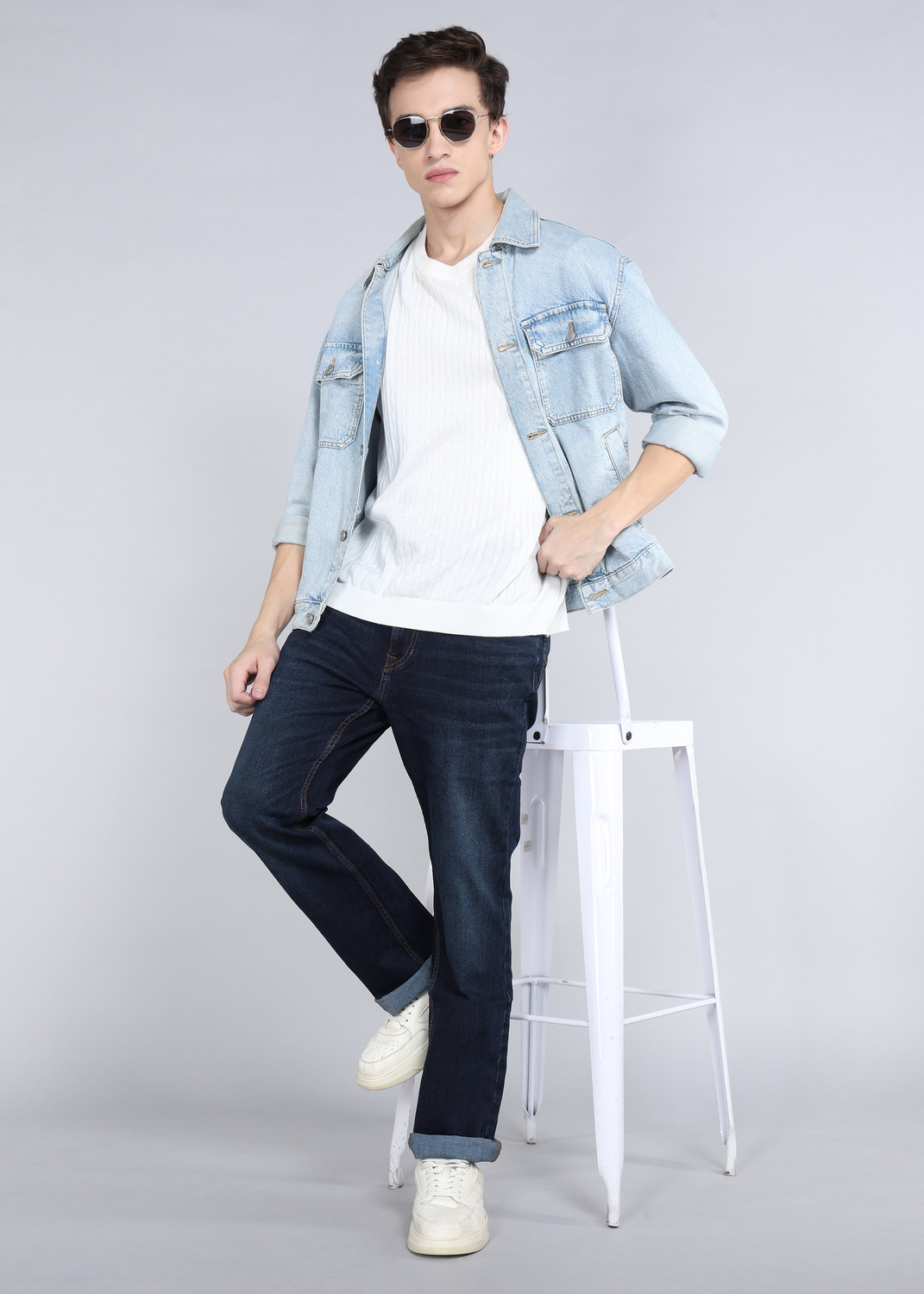 Image of U.S. Polo Assn. Denim Co. Regular Men Dark Blue Jeans