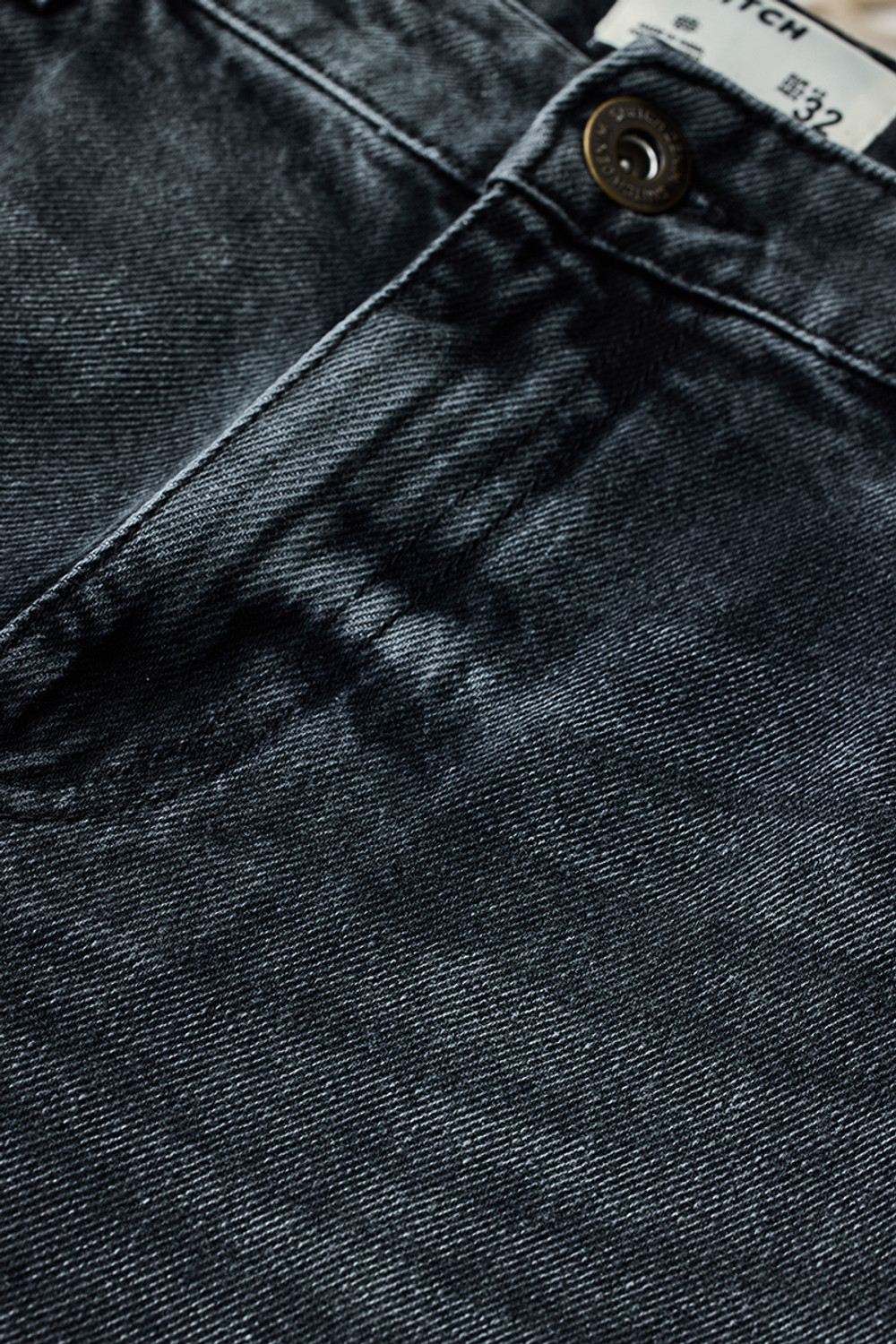 Image of Snitch Relaxed Fit Men Dark Grey Jeans