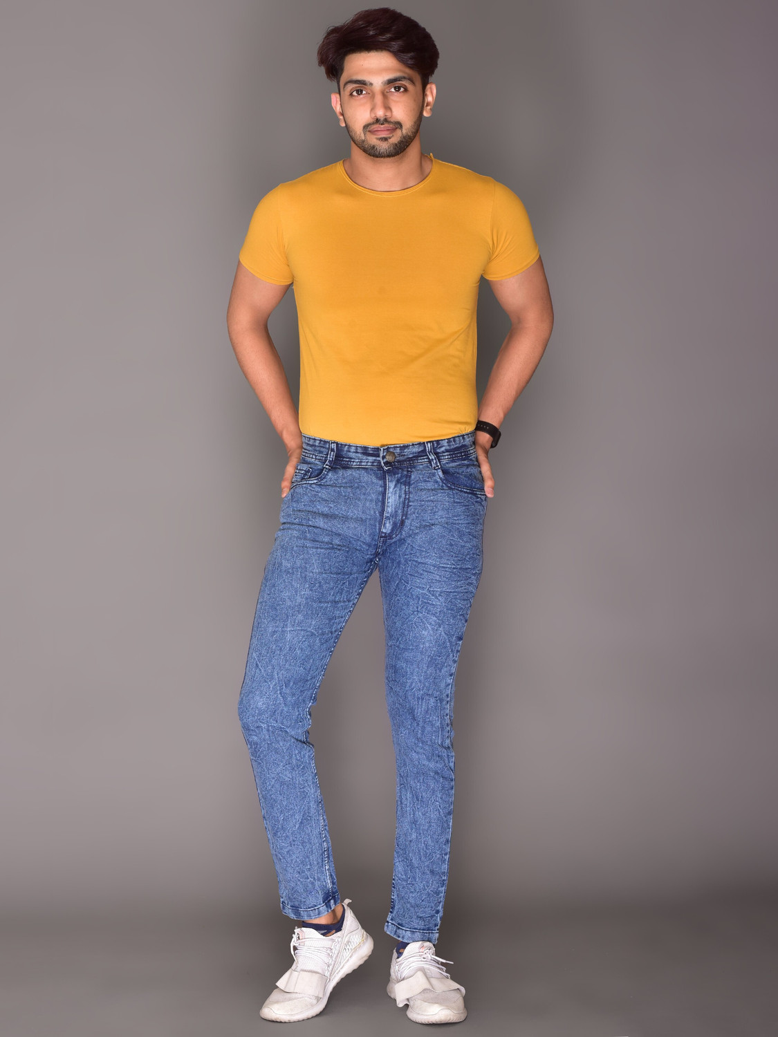 Image of RASSO Slim Men Light Blue Jeans