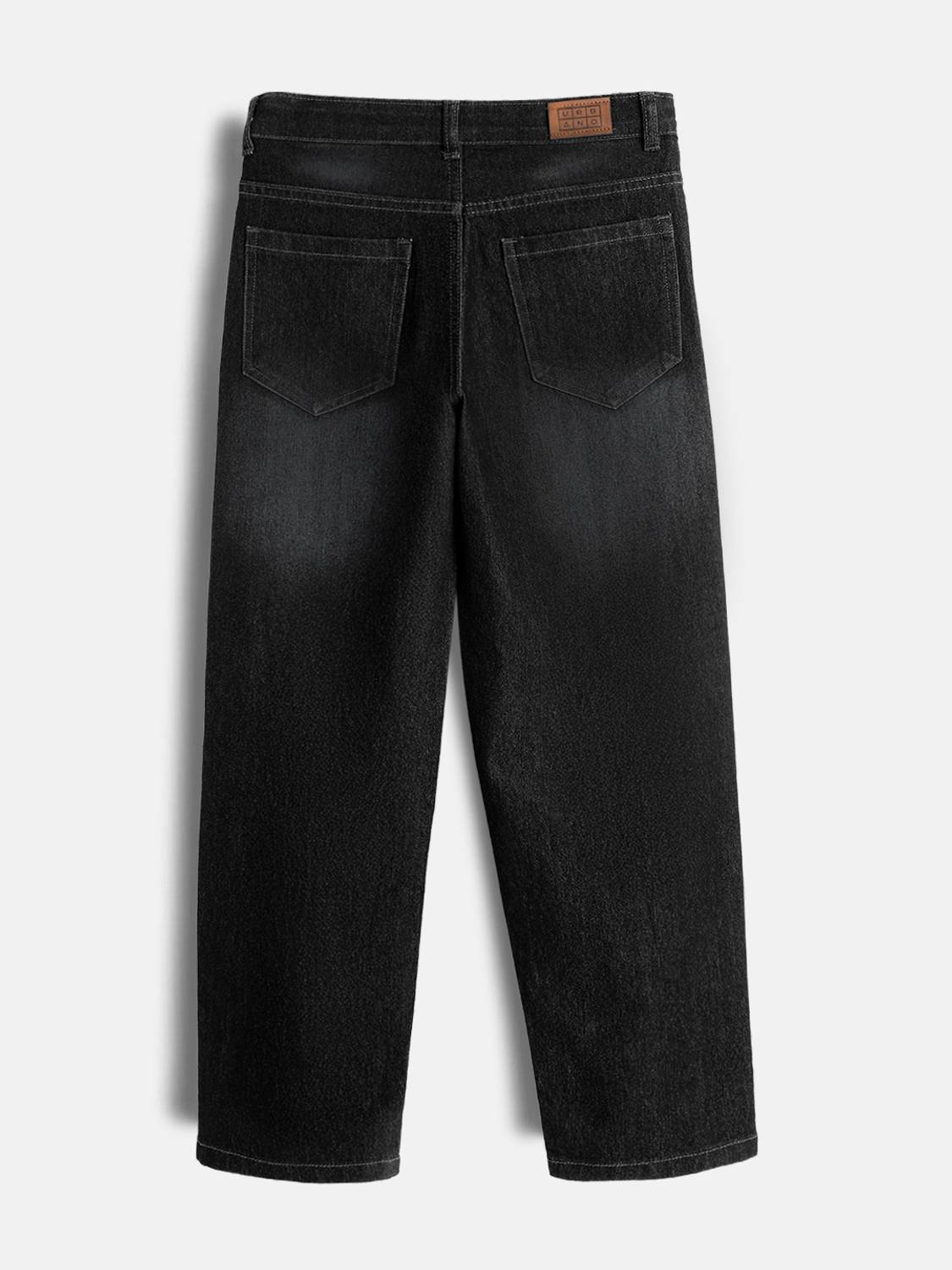 Urbano Juniors Loose Fit Boys Black Jeans - Image 2