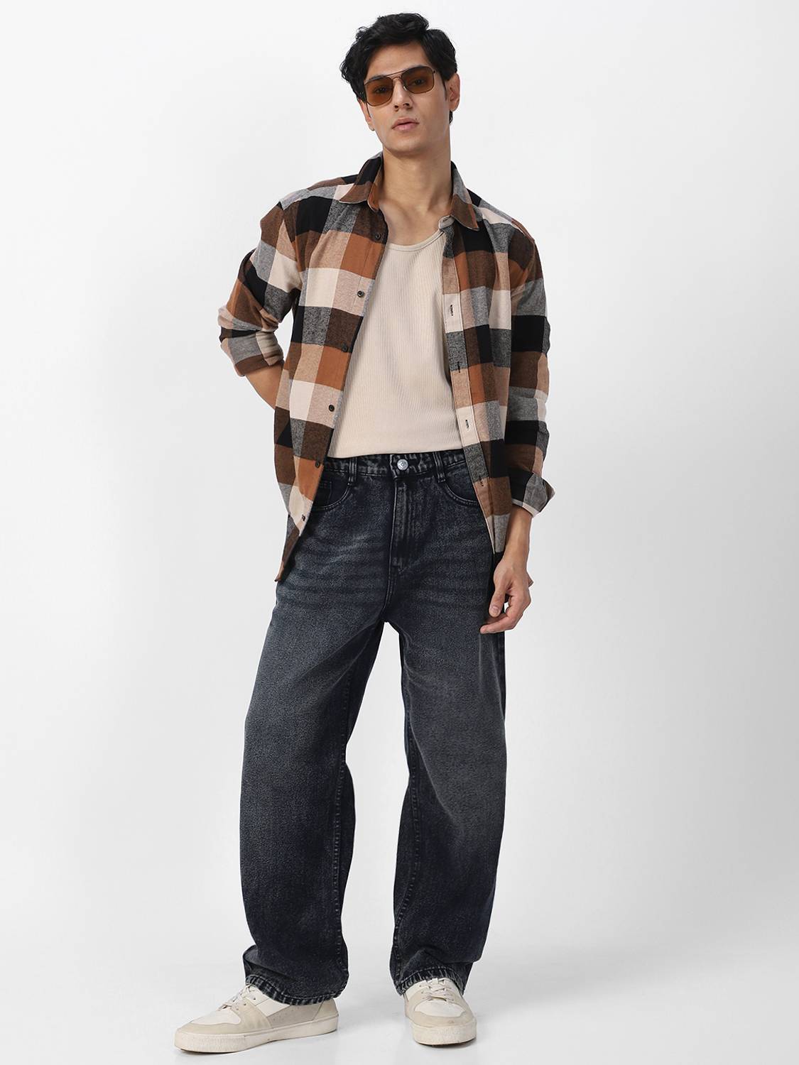 Urbano Fashion Loose Fit Men Black Jeans - Image 4