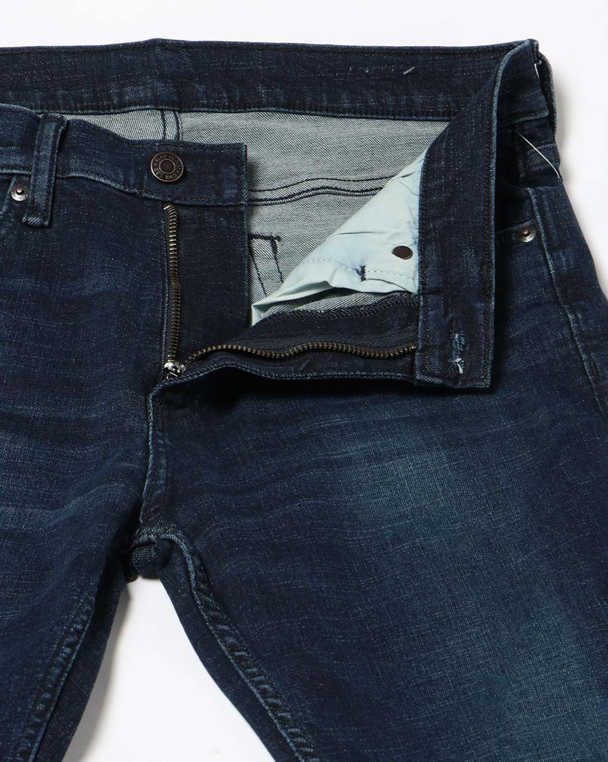 Image of GAP Skinny Men Dark Blue Jeans