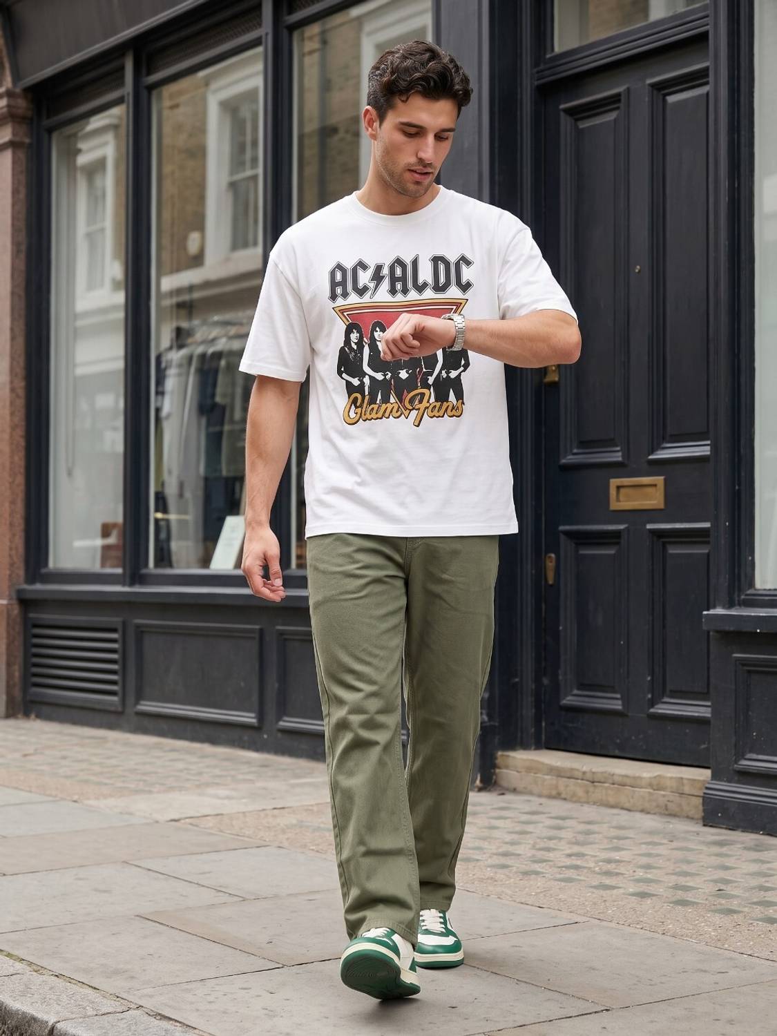 Roadster Regular Men Green Jeans - Image 5