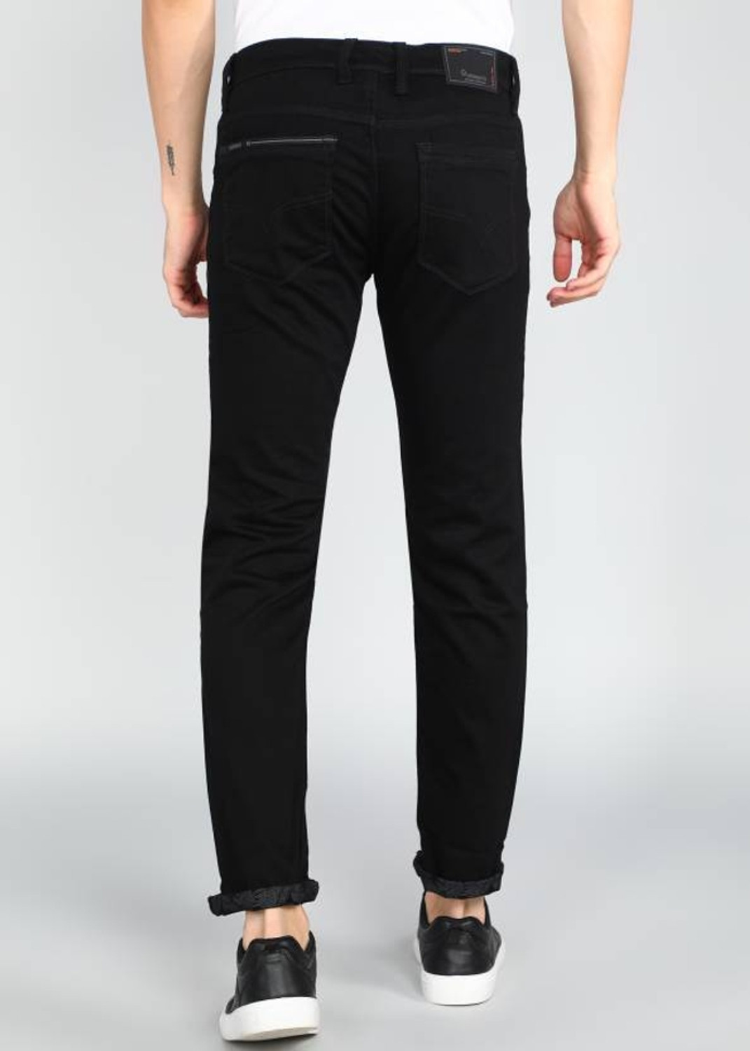 Image of INTEGRITI Slim Men Black Jeans