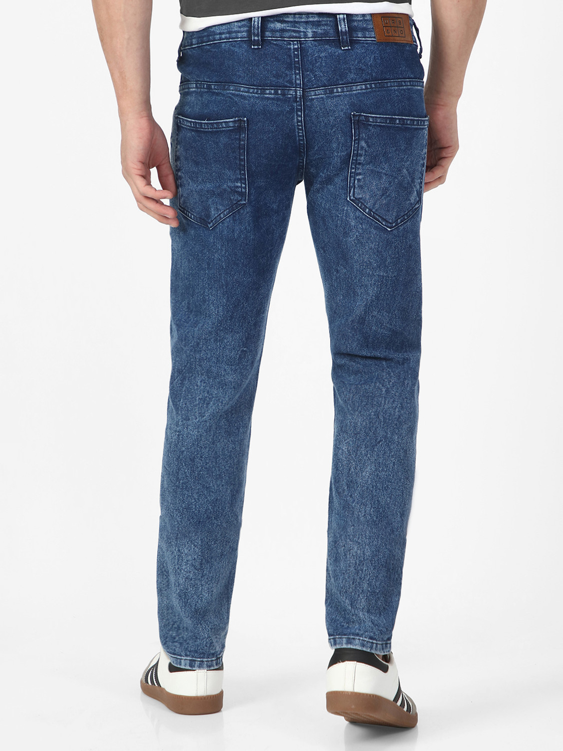 Image of Urbano Fashion Regular Men Blue Jeans