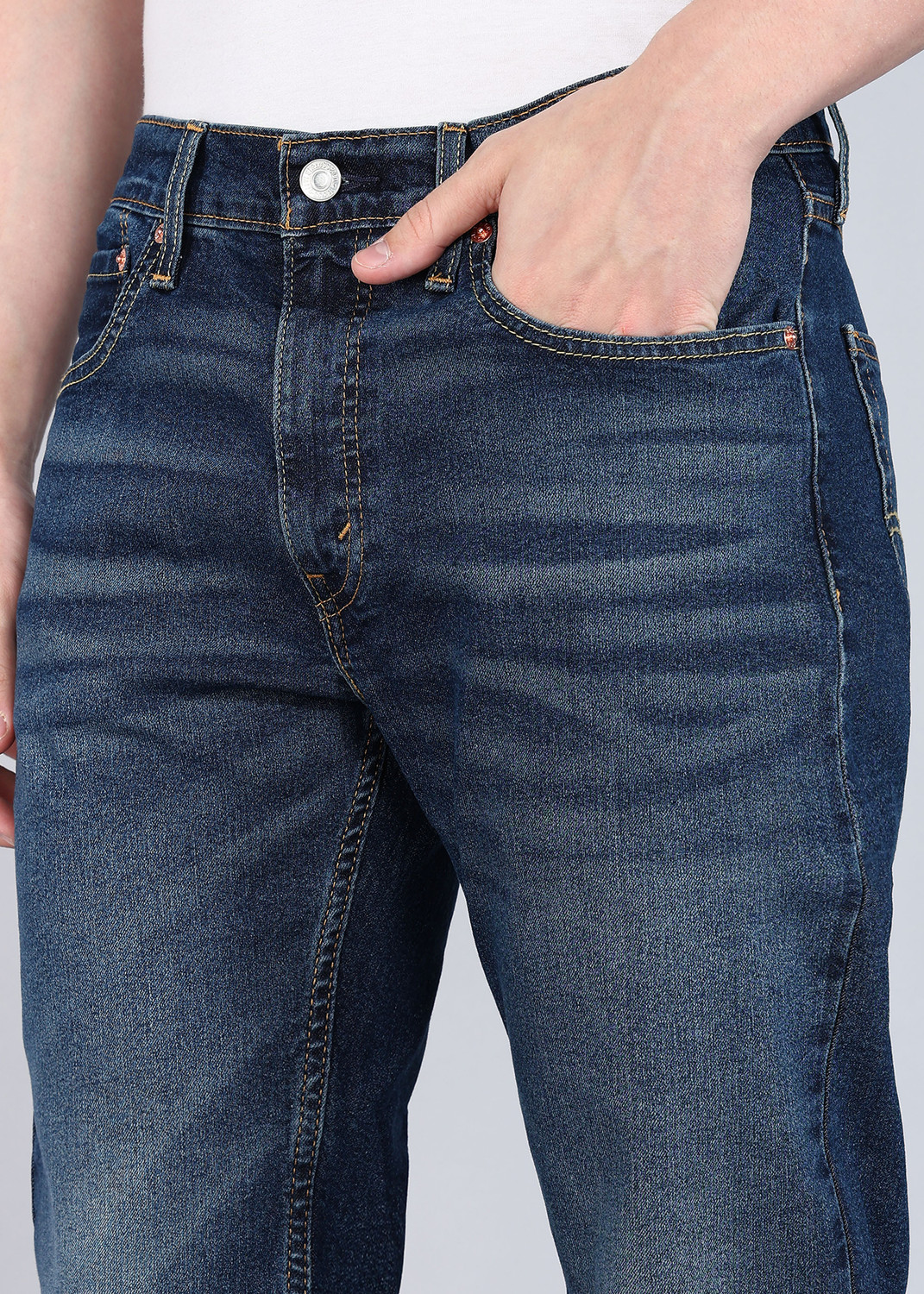 Image of LEVI'S Boot-Leg Men Blue Jeans