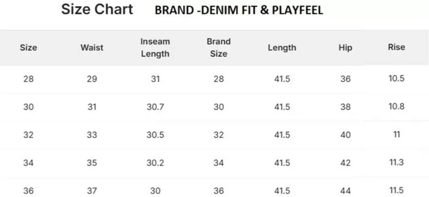Playfeel Loose Fit Men Light Blue Jeans - Image 5