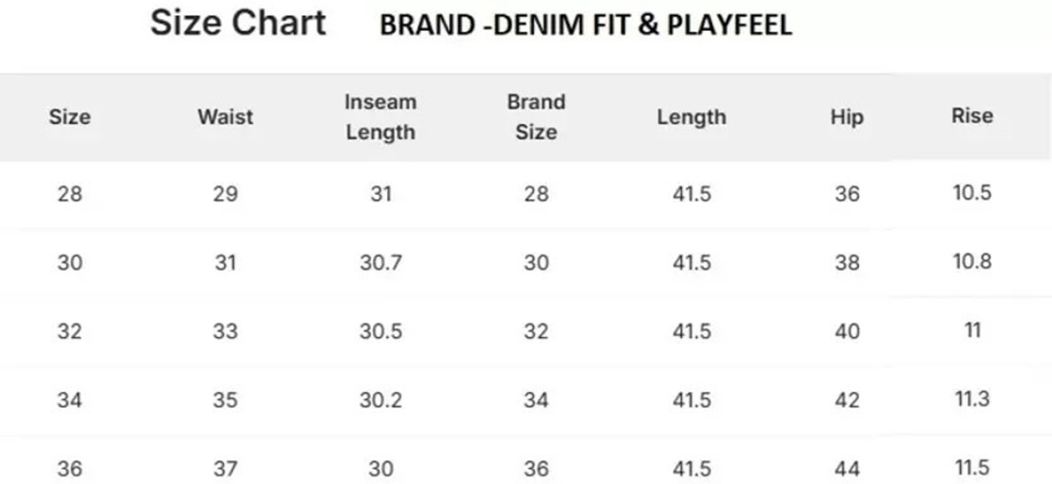 Image of Playfeel Loose Fit Men Light Blue Jeans
