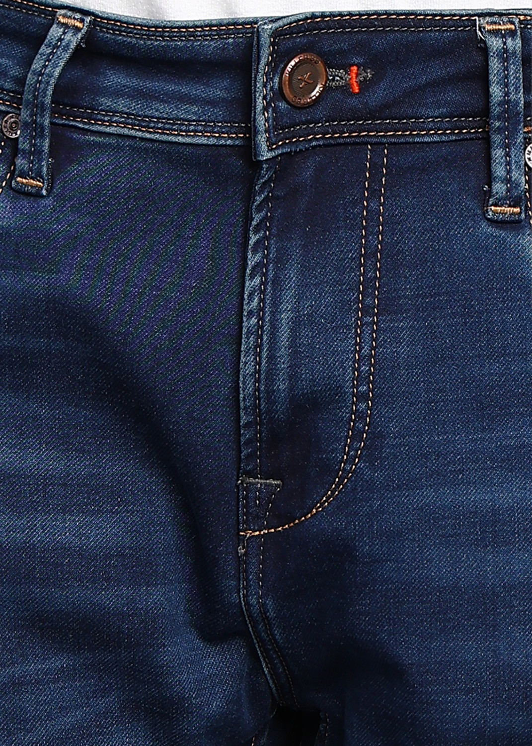 Image of KILLER Straight Fit Men Dark Blue Jeans