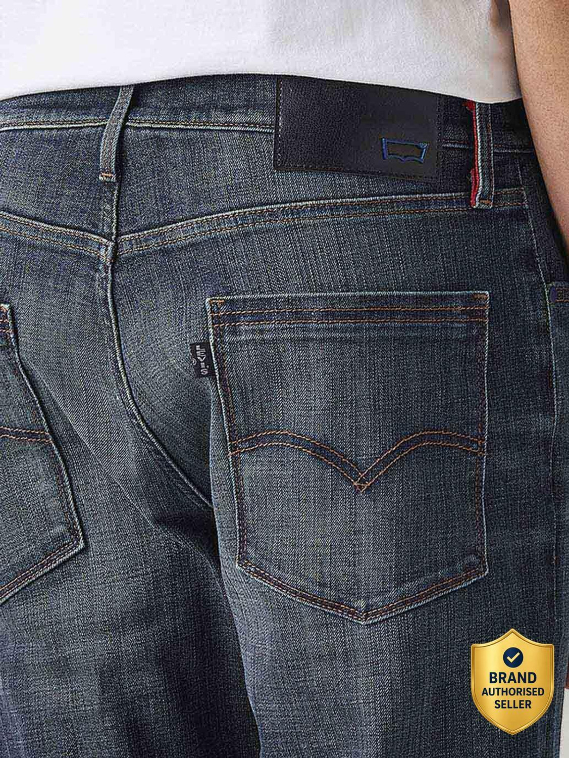 Image of LEVI'S Boot-Leg Men Dark Blue Jeans